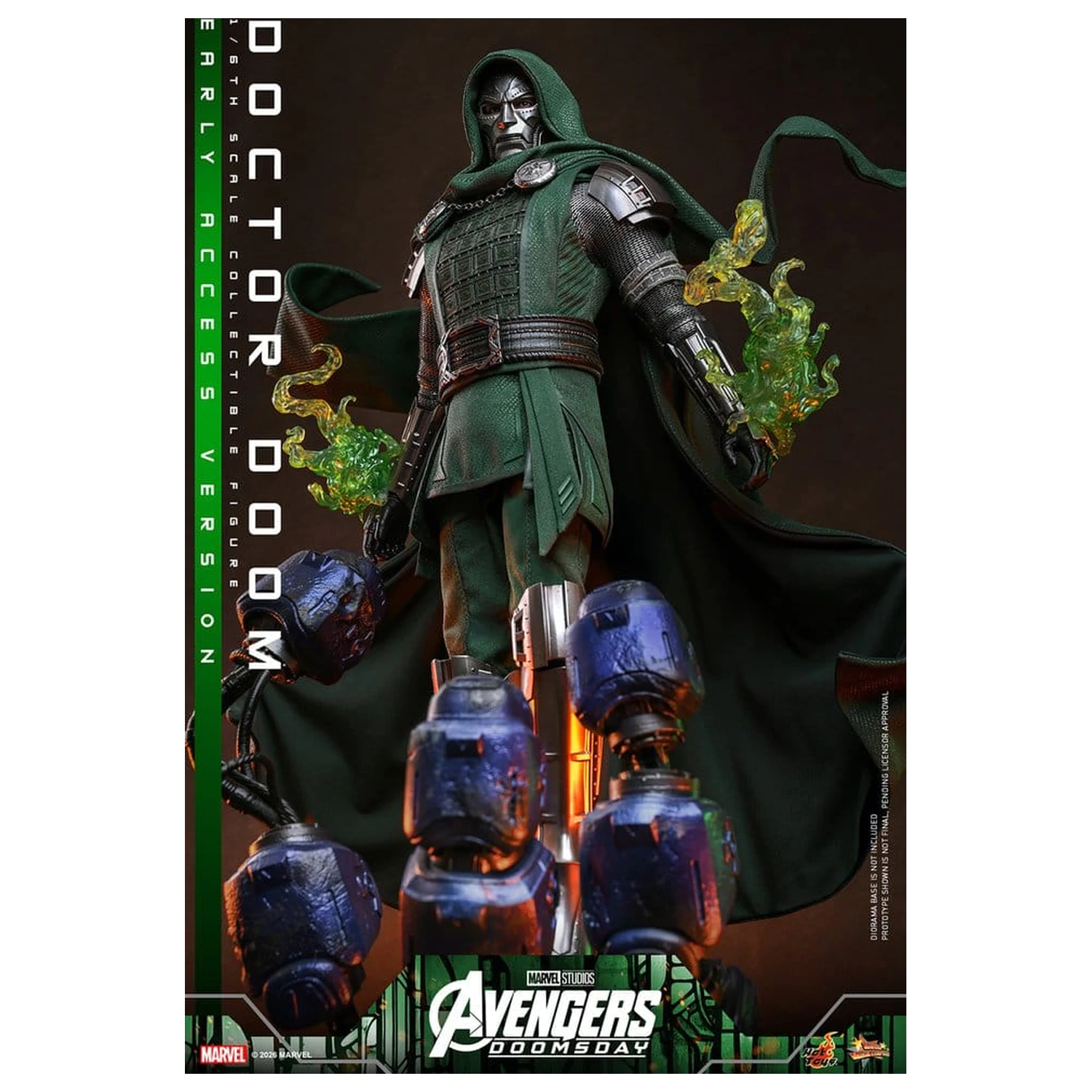 Avengers: Doomsday Movie Masterpiece figurka akcji 1/6 Doctor Doom 31 cm zdjęcie produktu