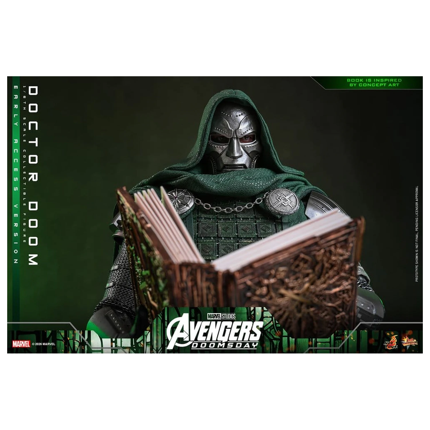 Avengers: Doomsday Movie Masterpiece figurka akcji 1/6 Doctor Doom 31 cm zdjęcie produktu