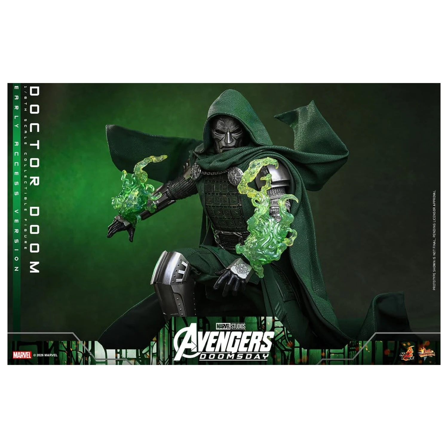 Avengers: Doomsday Movie Masterpiece figurka akcji 1/6 Doctor Doom 31 cm zdjęcie produktu