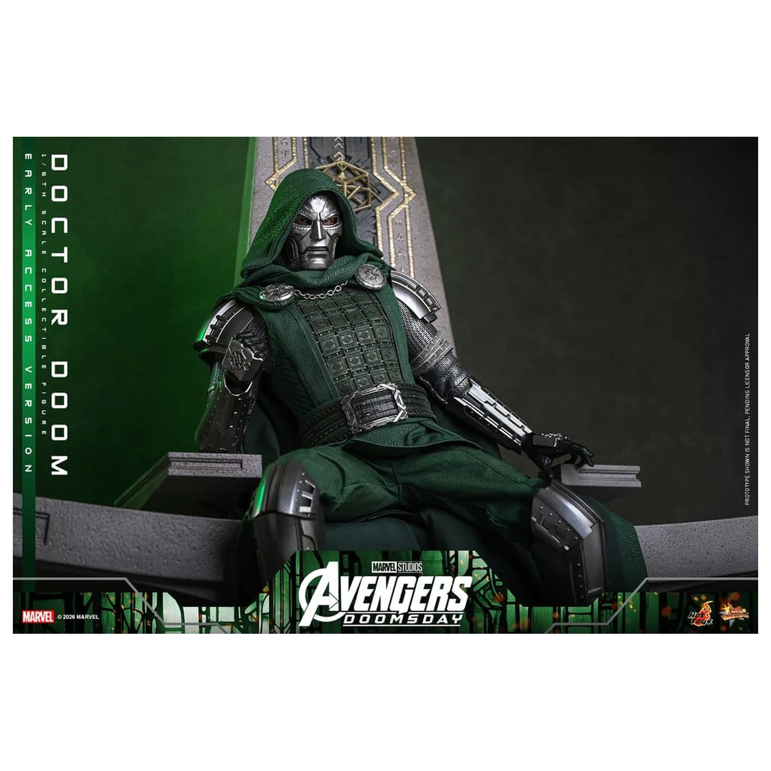 Avengers: Doomsday Movie Masterpiece figurka akcji 1/6 Doctor Doom 31 cm zdjęcie produktu