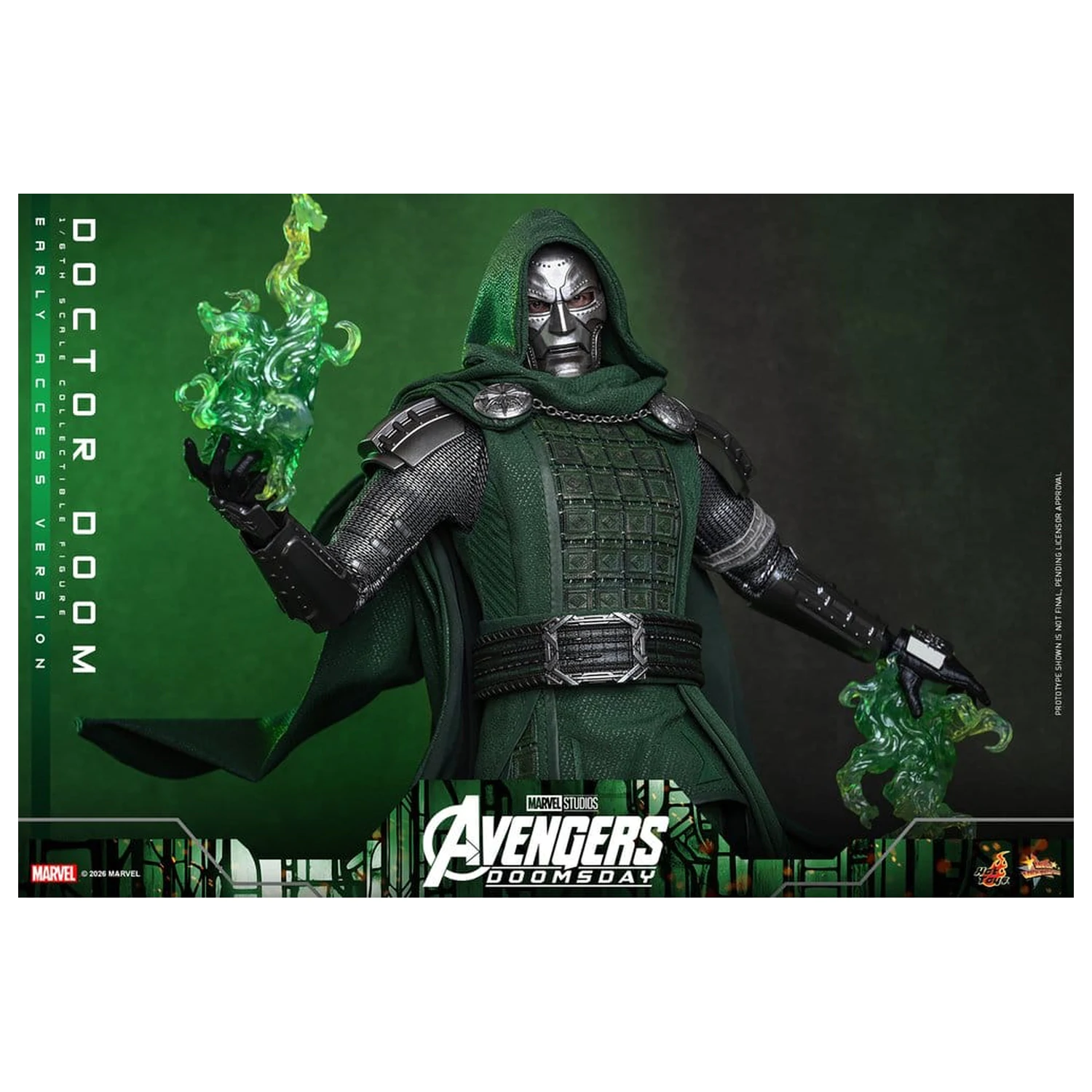 Avengers: Doomsday Movie Masterpiece figurka akcji 1/6 Doctor Doom 31 cm zdjęcie produktu