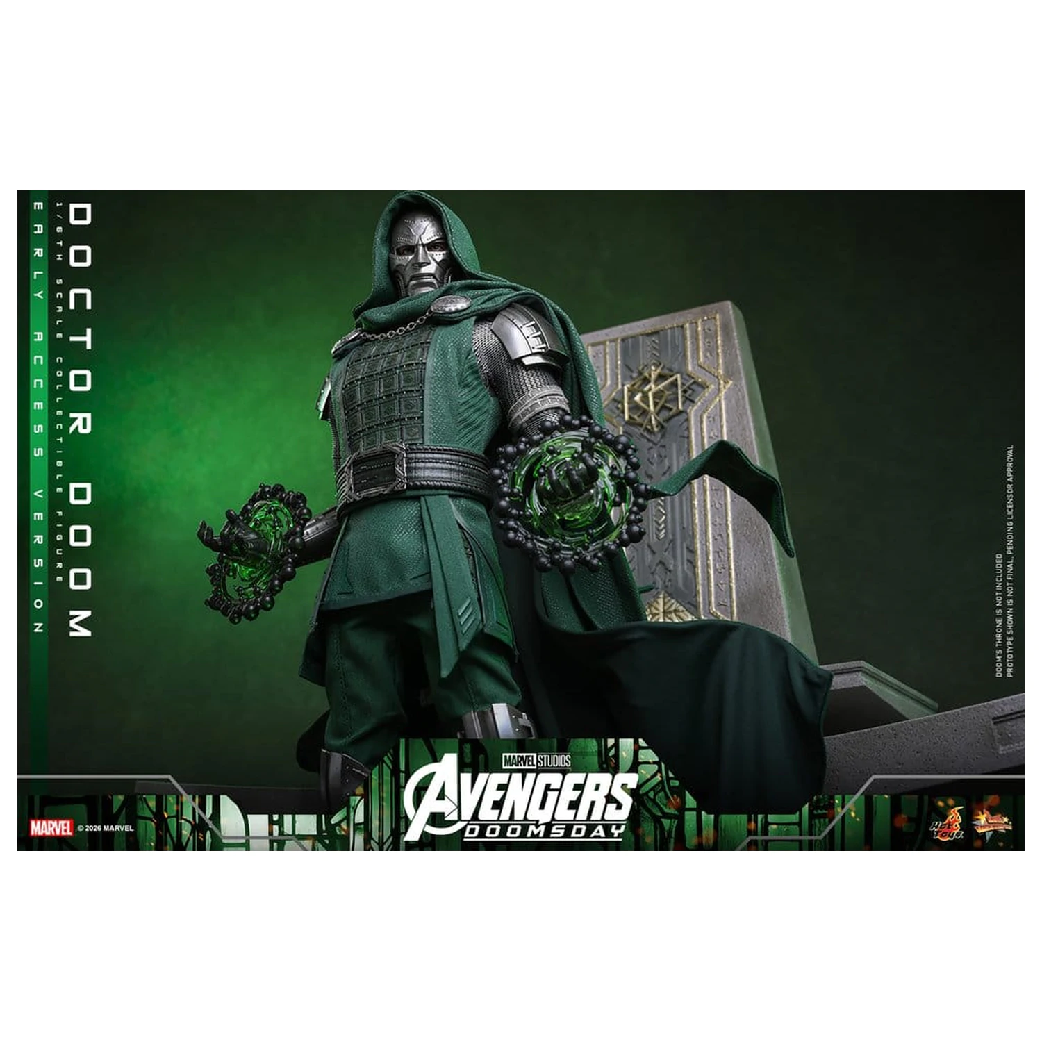 Avengers: Doomsday Movie Masterpiece figurka akcji 1/6 Doctor Doom 31 cm zdjęcie produktu
