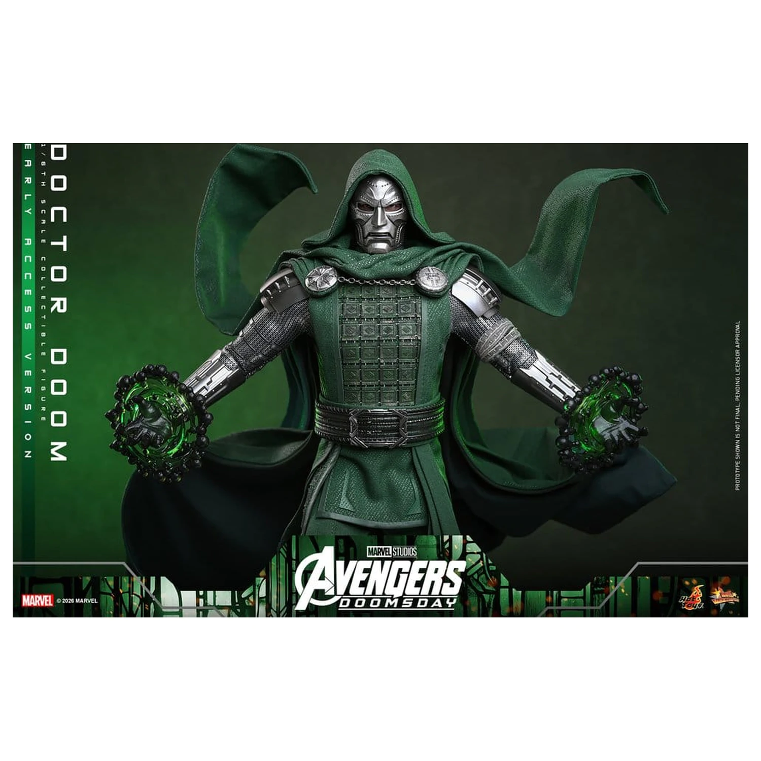 Avengers: Doomsday Movie Masterpiece figurka akcji 1/6 Doctor Doom 31 cm zdjęcie produktu
