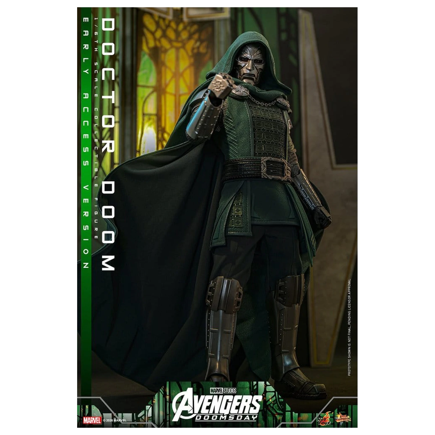 Avengers: Doomsday Movie Masterpiece figurka akcji 1/6 Doctor Doom 31 cm zdjęcie produktu