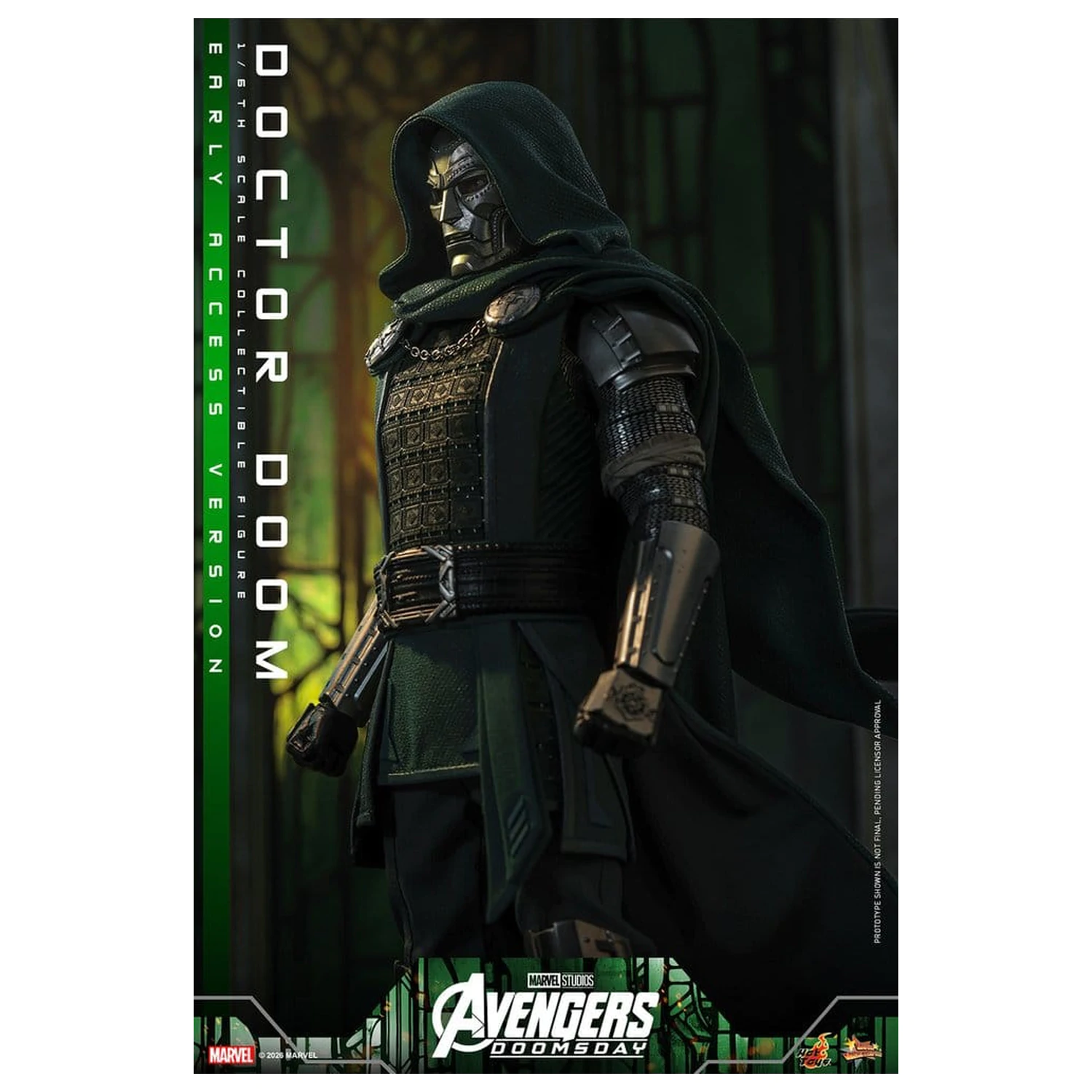 Avengers: Doomsday Movie Masterpiece figurka akcji 1/6 Doctor Doom 31 cm zdjęcie produktu