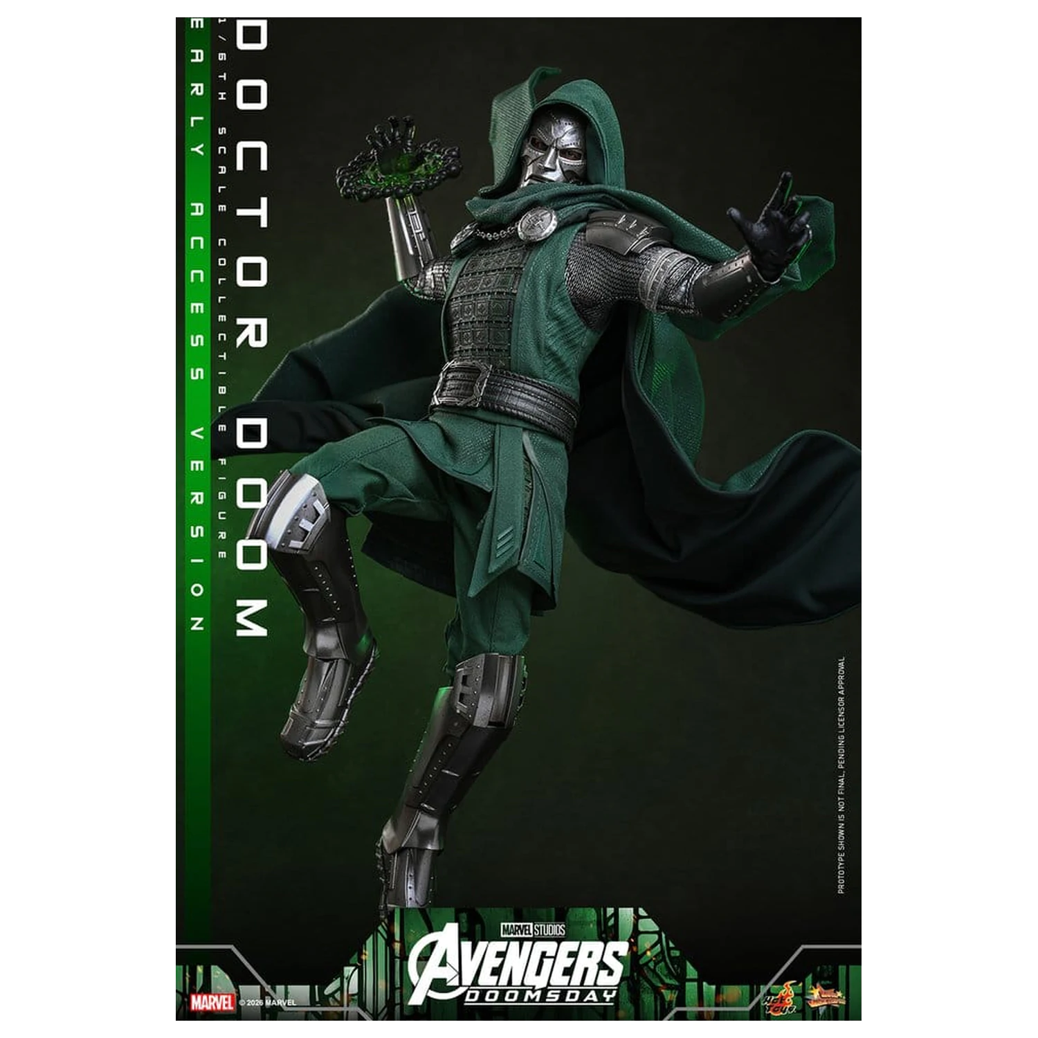 Avengers: Doomsday Movie Masterpiece figurka akcji 1/6 Doctor Doom 31 cm zdjęcie produktu