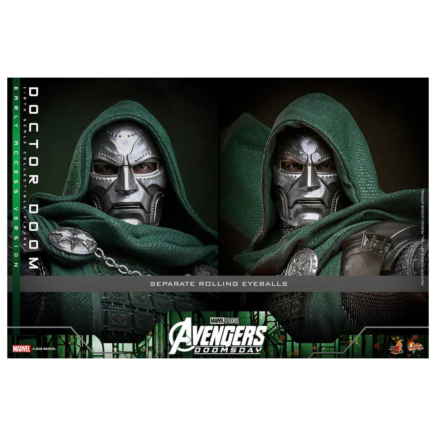Avengers: Doomsday Movie Masterpiece figurka akcji 1/6 Doctor Doom 31 cm zdjęcie produktu
