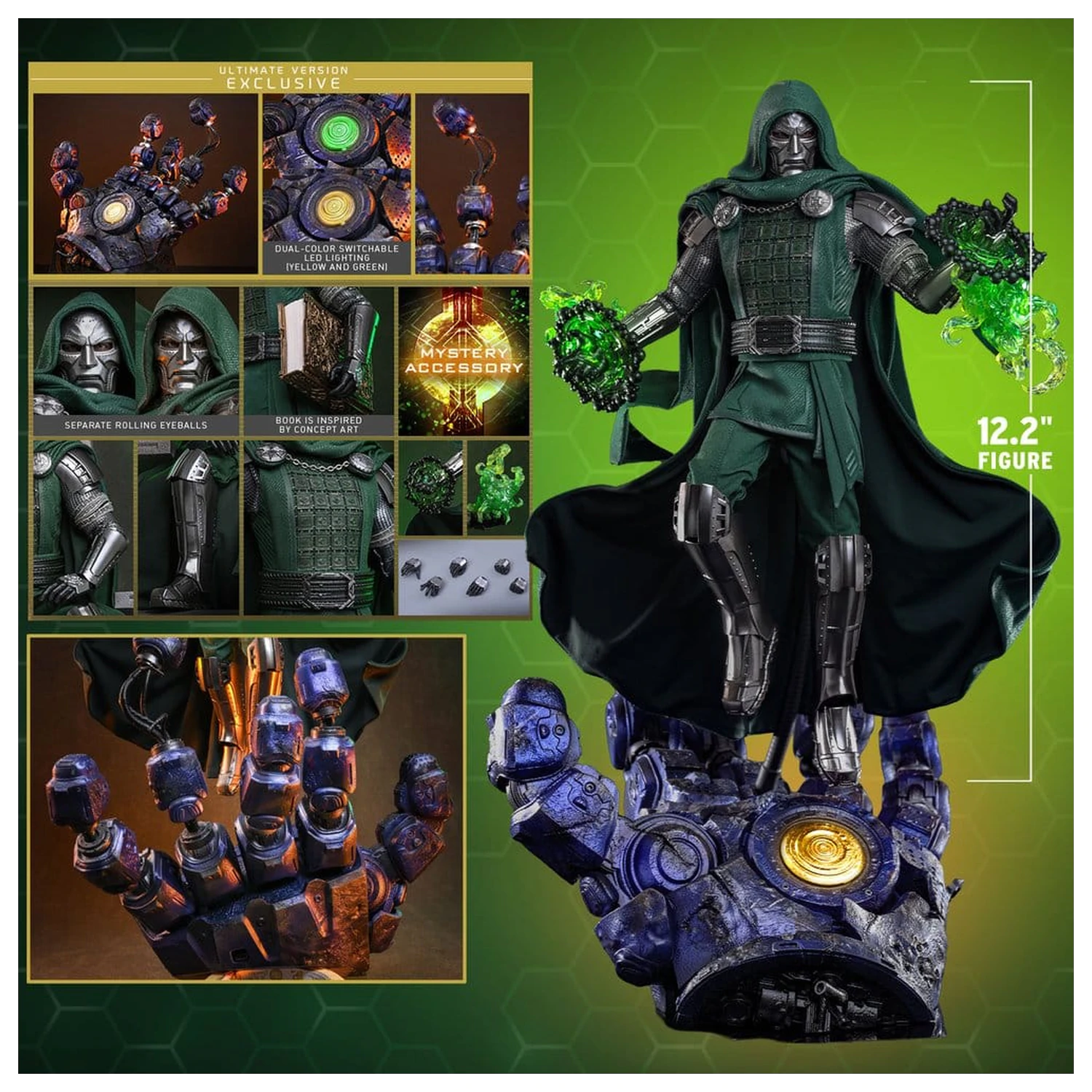 Avengers: Doomsday Movie Masterpiece figurka akcji 1/6 Doctor Doom (Ultimate Version) 31 cm zdjęcie produktu