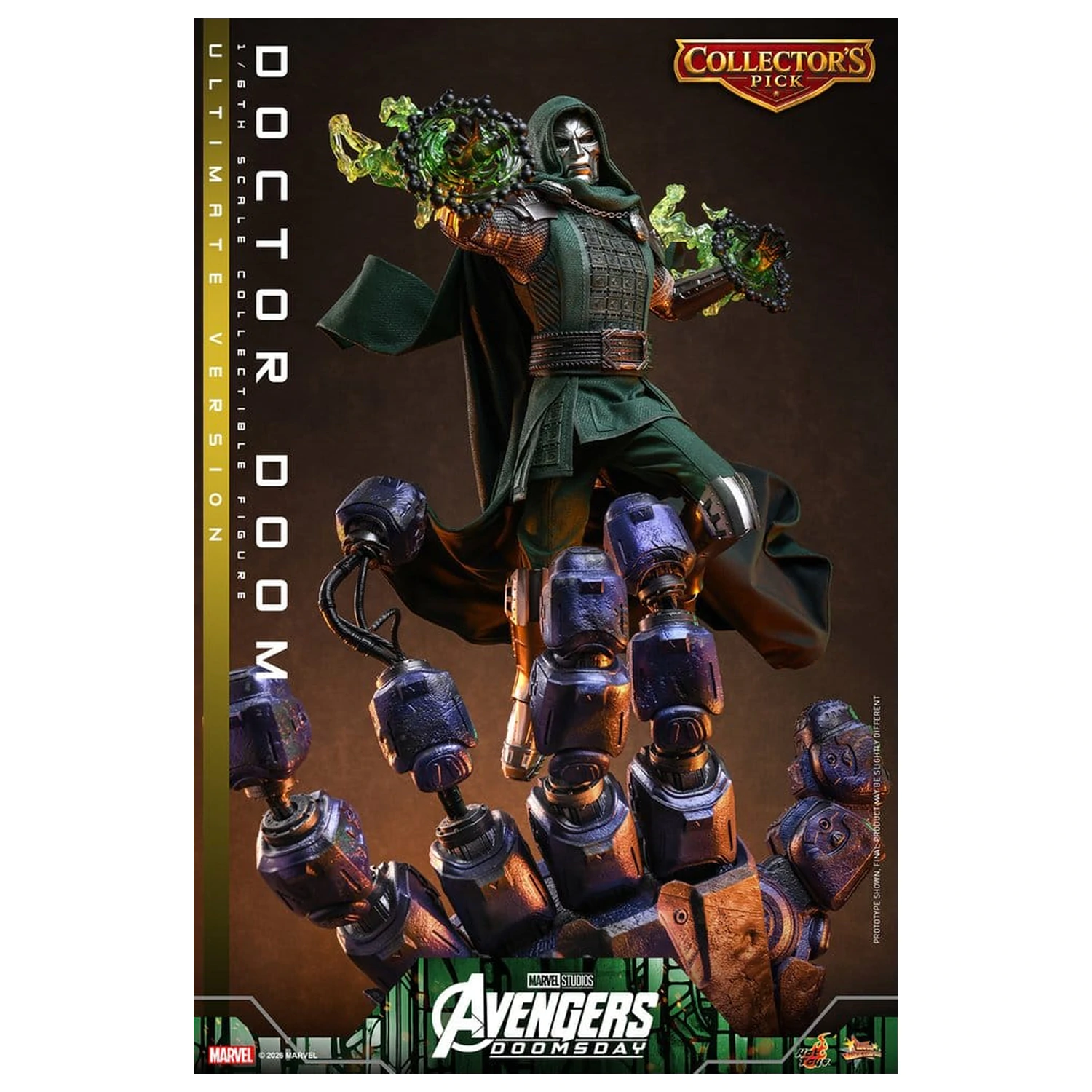 Avengers: Doomsday Movie Masterpiece figurka akcji 1/6 Doctor Doom (Ultimate Version) 31 cm zdjęcie produktu