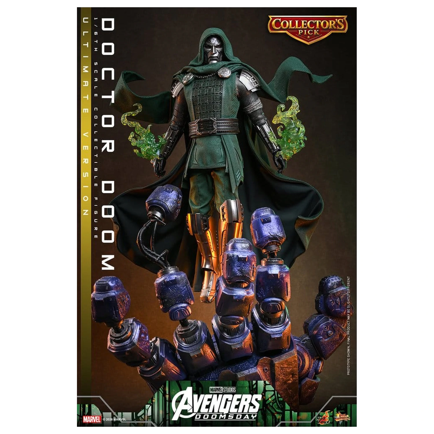 Avengers: Doomsday Movie Masterpiece figurka akcji 1/6 Doctor Doom (Ultimate Version) 31 cm zdjęcie produktu