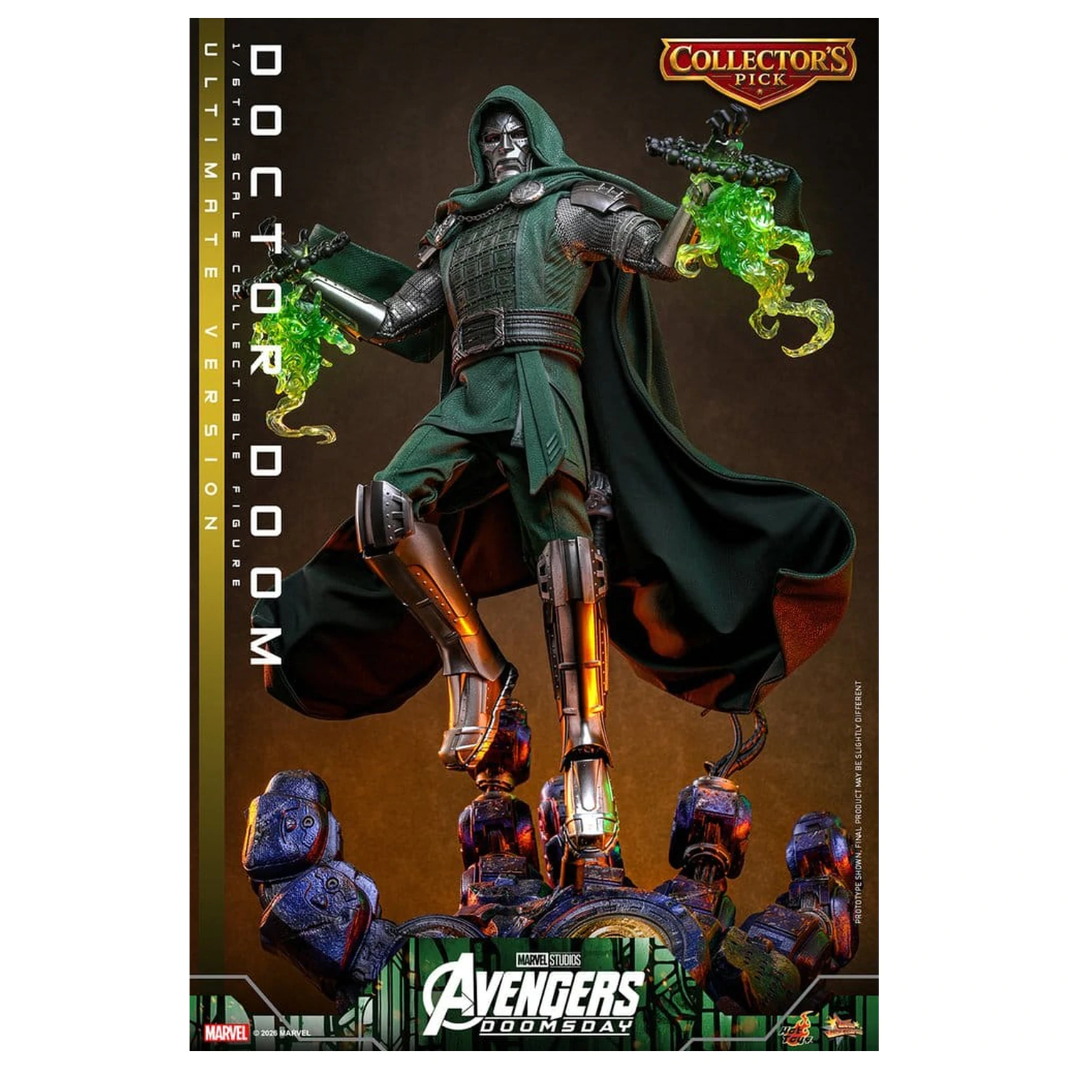 Avengers: Doomsday Movie Masterpiece figurka akcji 1/6 Doctor Doom (Ultimate Version) 31 cm zdjęcie produktu