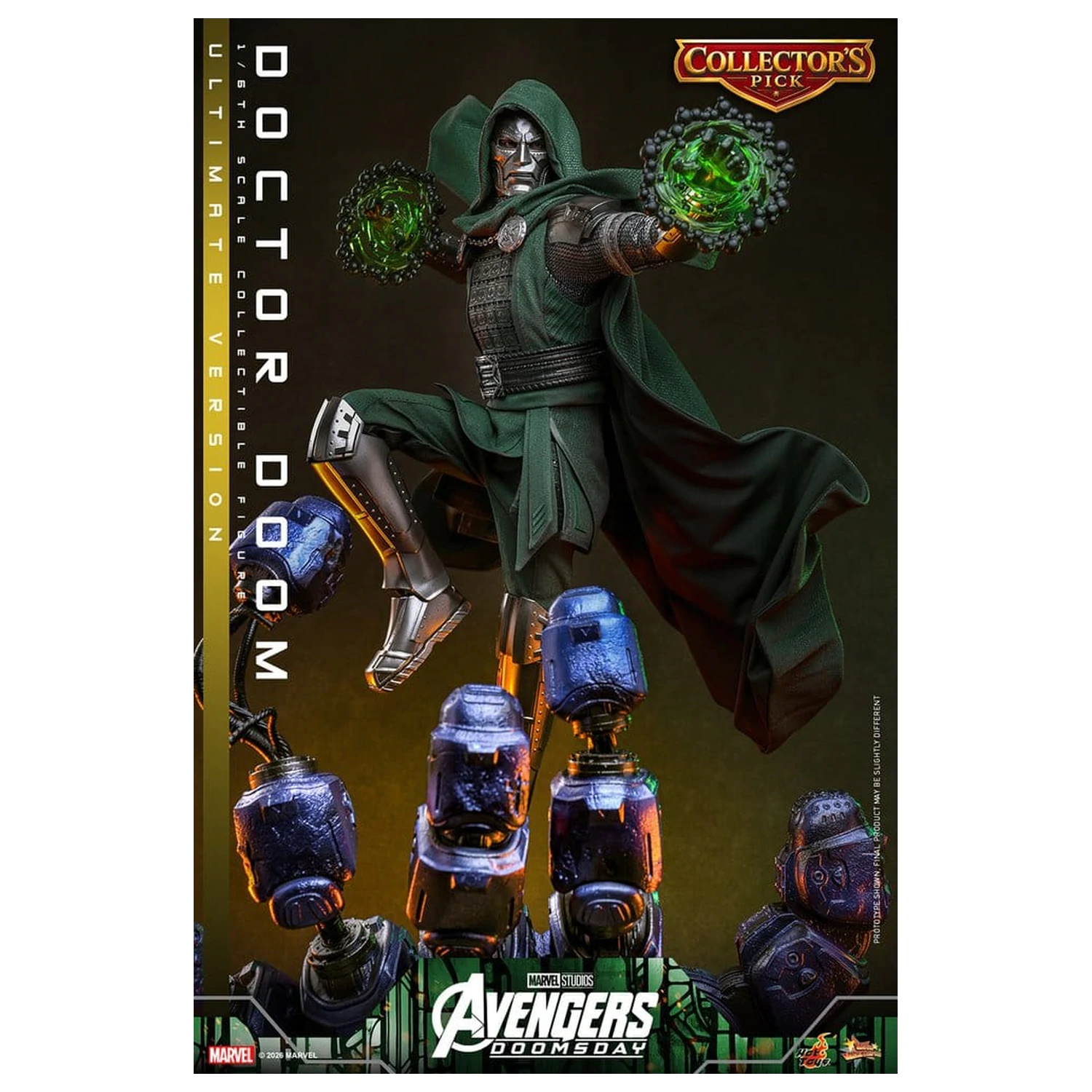 Avengers: Doomsday Movie Masterpiece figurka akcji 1/6 Doctor Doom (Ultimate Version) 31 cm zdjęcie produktu