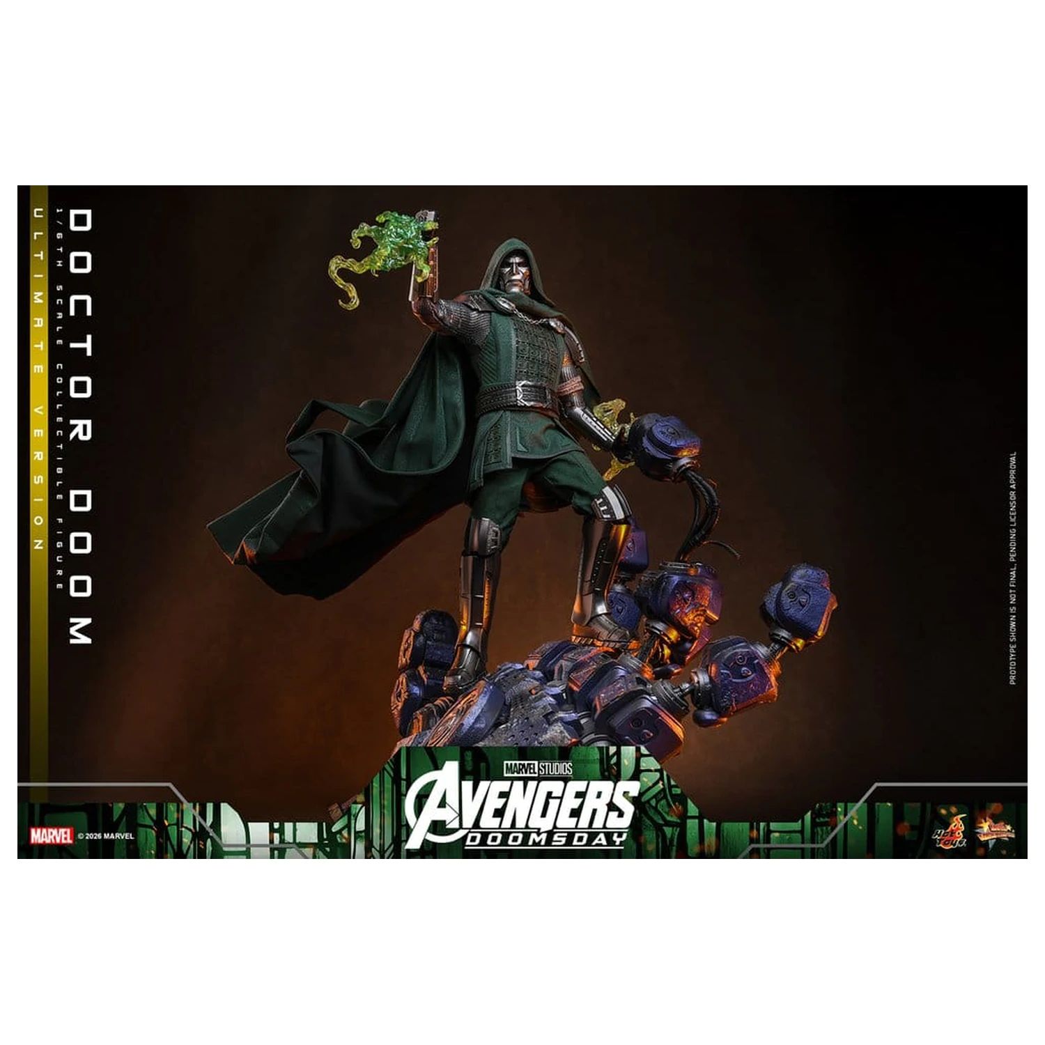Avengers: Doomsday Movie Masterpiece figurka akcji 1/6 Doctor Doom (Ultimate Version) 31 cm zdjęcie produktu