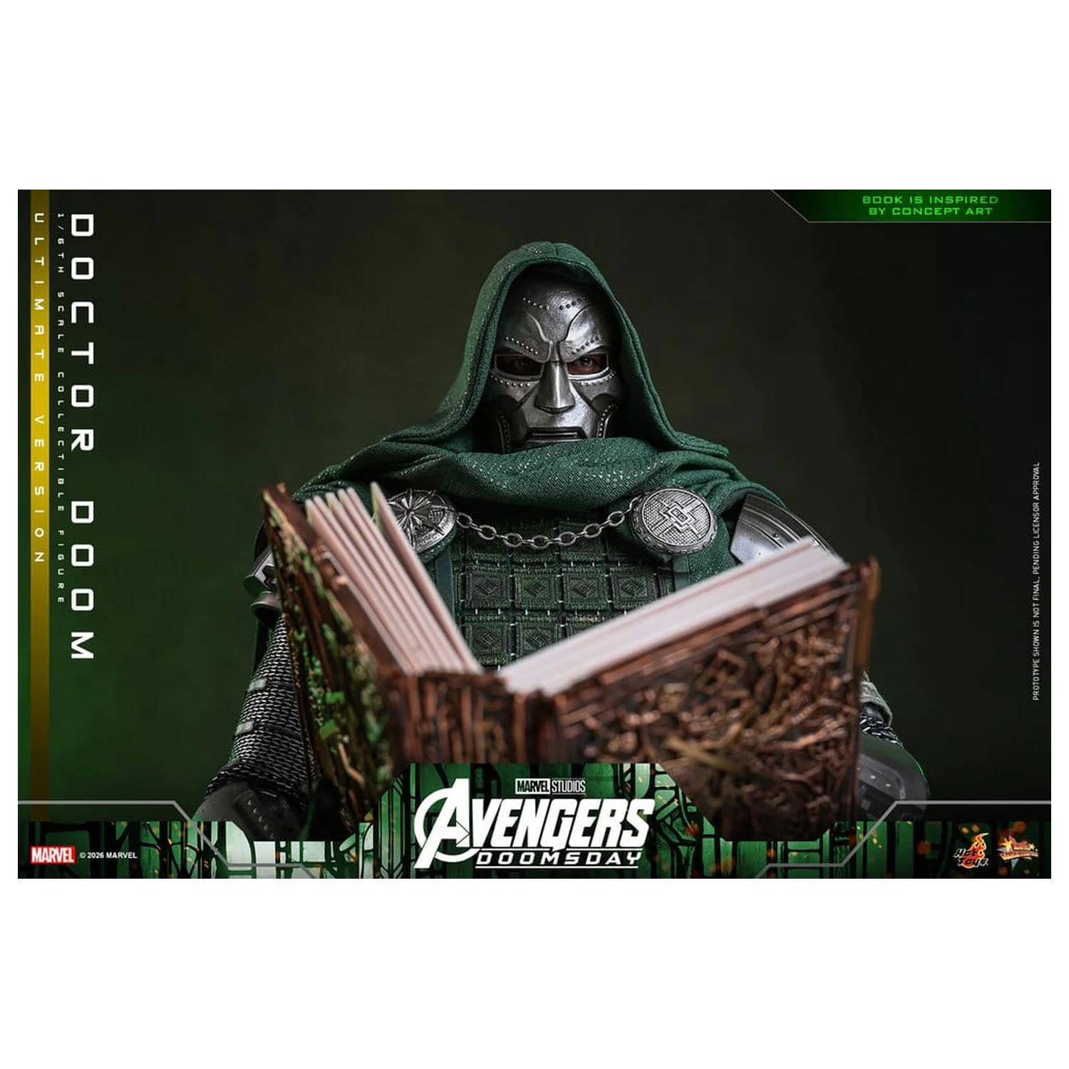 Avengers: Doomsday Movie Masterpiece figurka akcji 1/6 Doctor Doom (Ultimate Version) 31 cm zdjęcie produktu