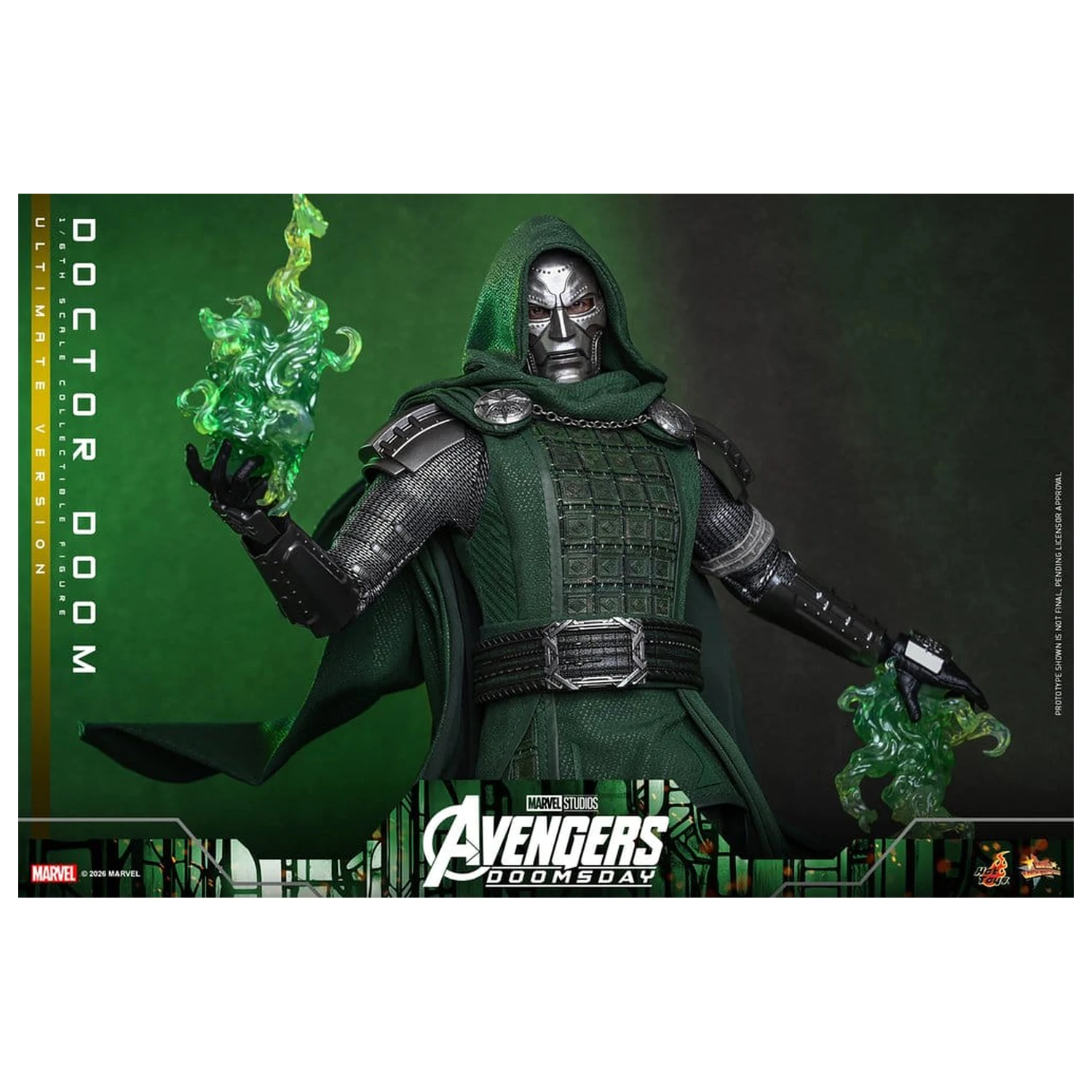 Avengers: Doomsday Movie Masterpiece figurka akcji 1/6 Doctor Doom (Ultimate Version) 31 cm zdjęcie produktu