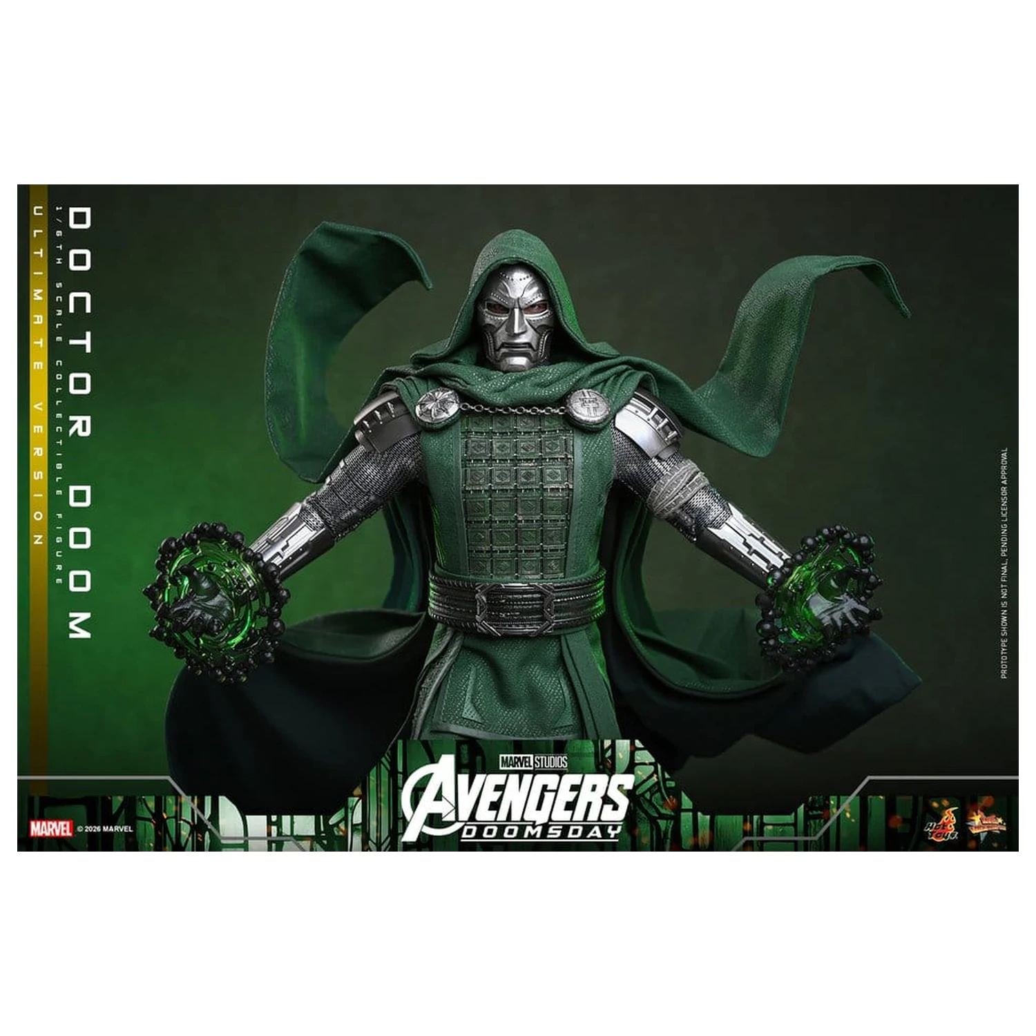 Avengers: Doomsday Movie Masterpiece figurka akcji 1/6 Doctor Doom (Ultimate Version) 31 cm zdjęcie produktu