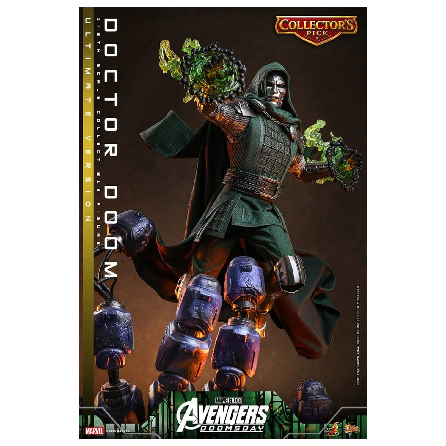 Avengers: Doomsday Movie Masterpiece figurka akcji 1/6 Doctor Doom (Ultimate Version) 31 cm zdjęcie produktu