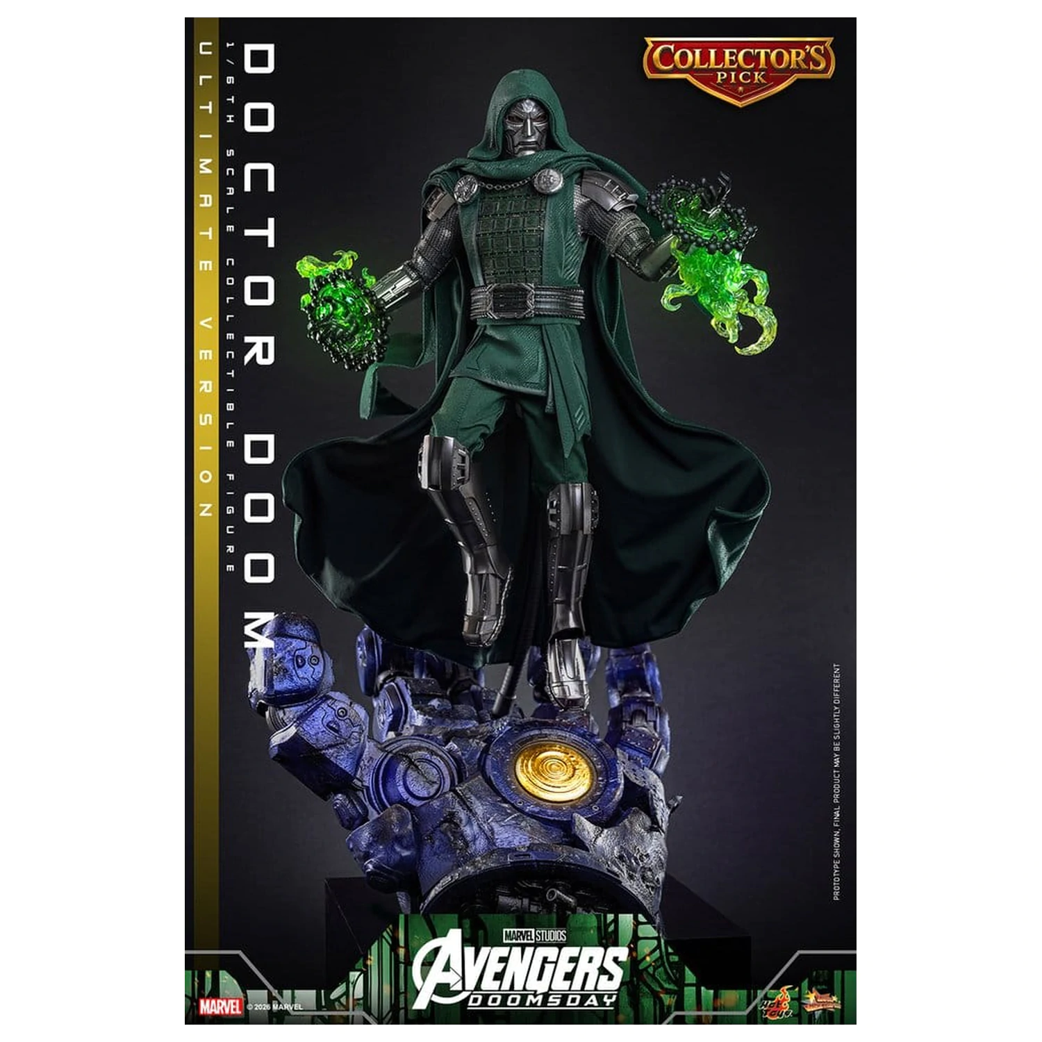 Avengers: Doomsday Movie Masterpiece figurka akcji 1/6 Doctor Doom (Ultimate Version) 31 cm zdjęcie produktu