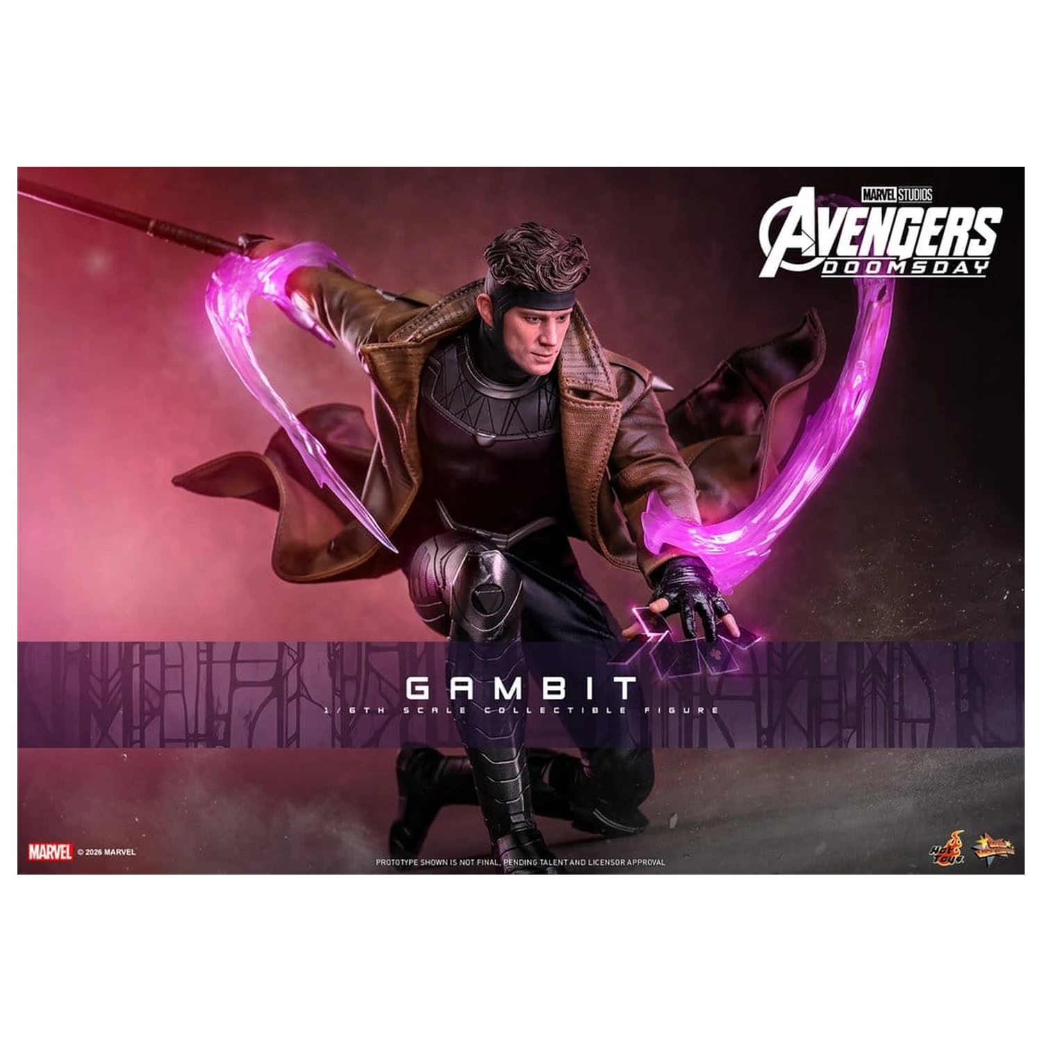 Avengers: Doomsday Movie Masterpiece figurka akcji 1/6 Gambit 31 cm zdjęcie produktu