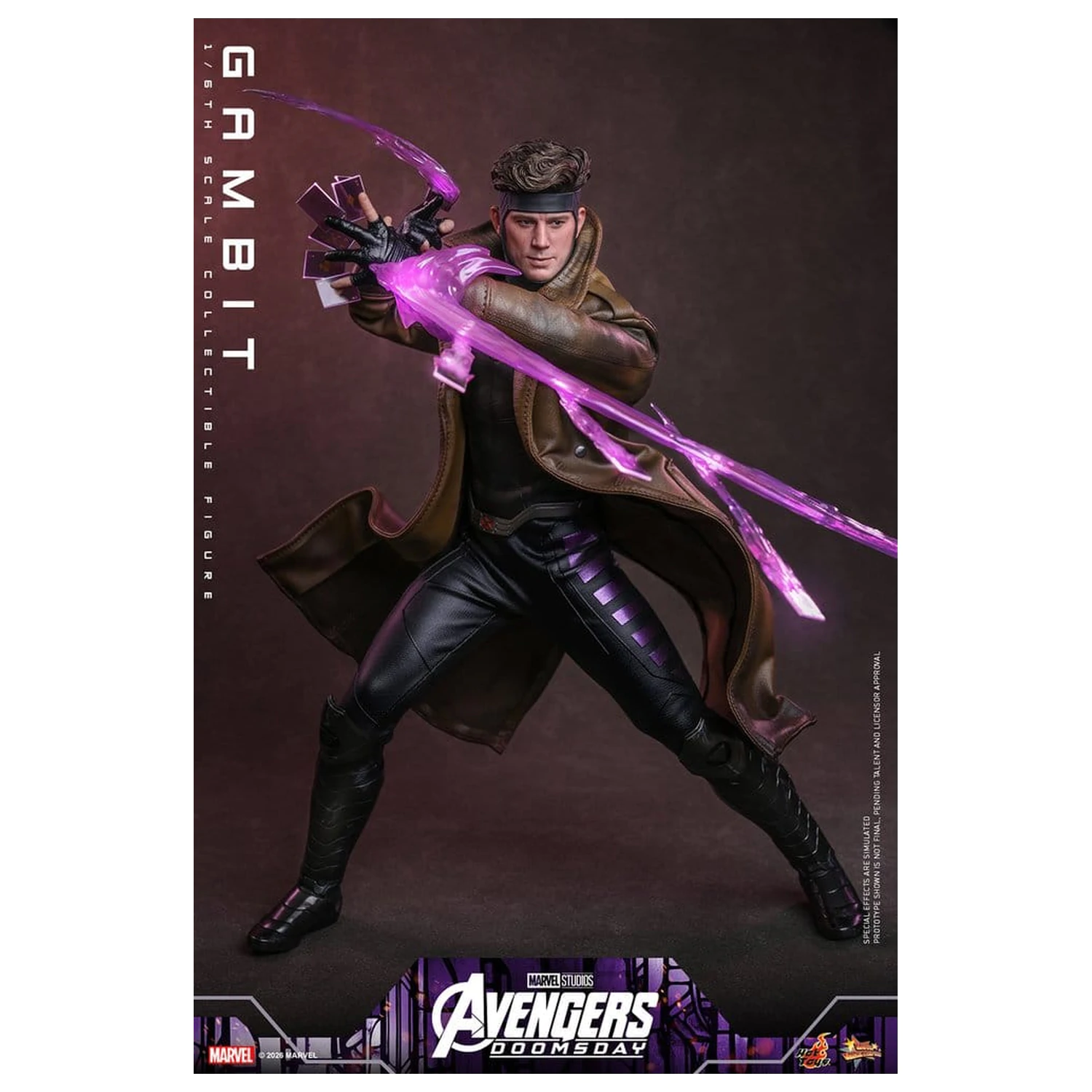 Avengers: Doomsday Movie Masterpiece figurka akcji 1/6 Gambit 31 cm zdjęcie produktu