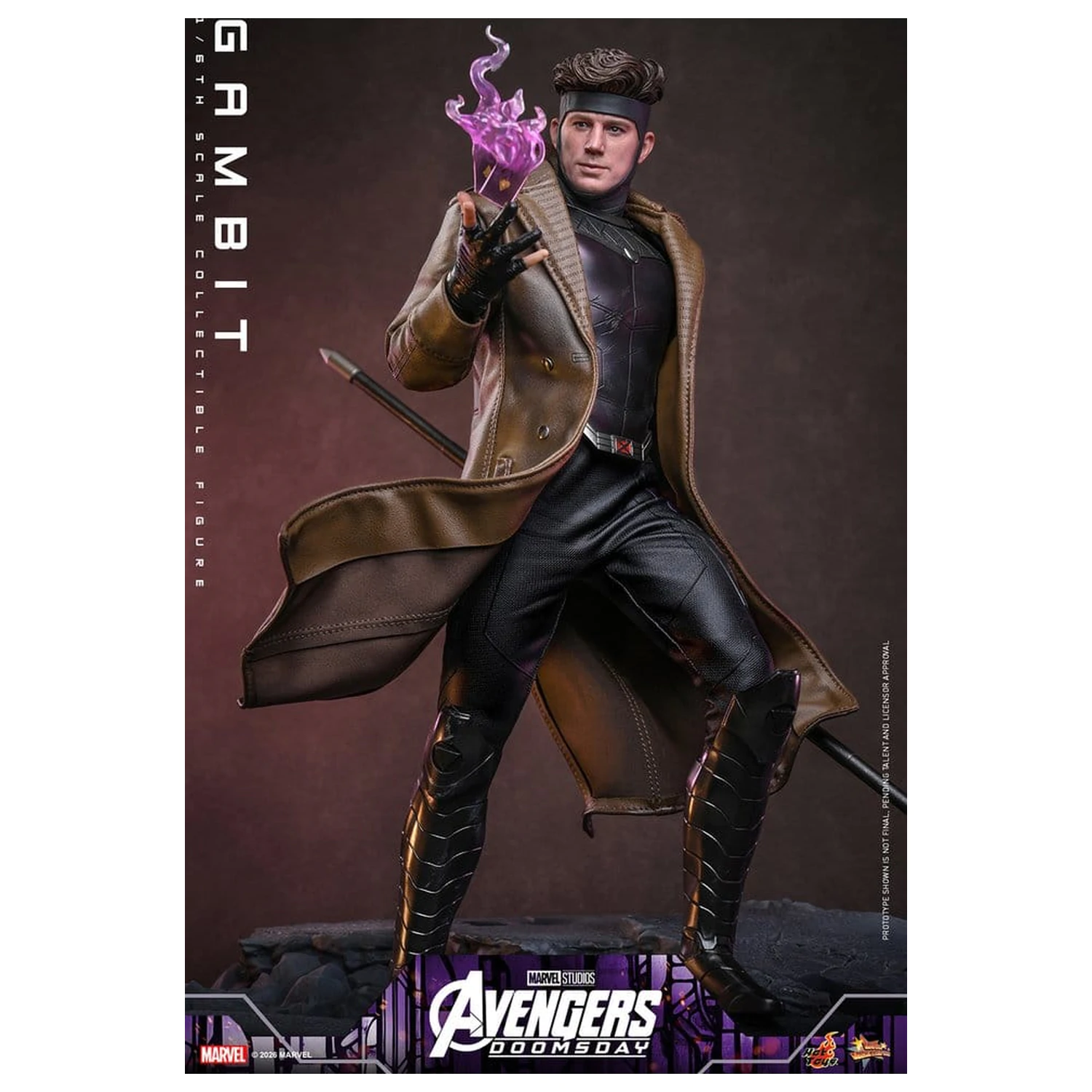 Avengers: Doomsday Movie Masterpiece figurka akcji 1/6 Gambit 31 cm zdjęcie produktu