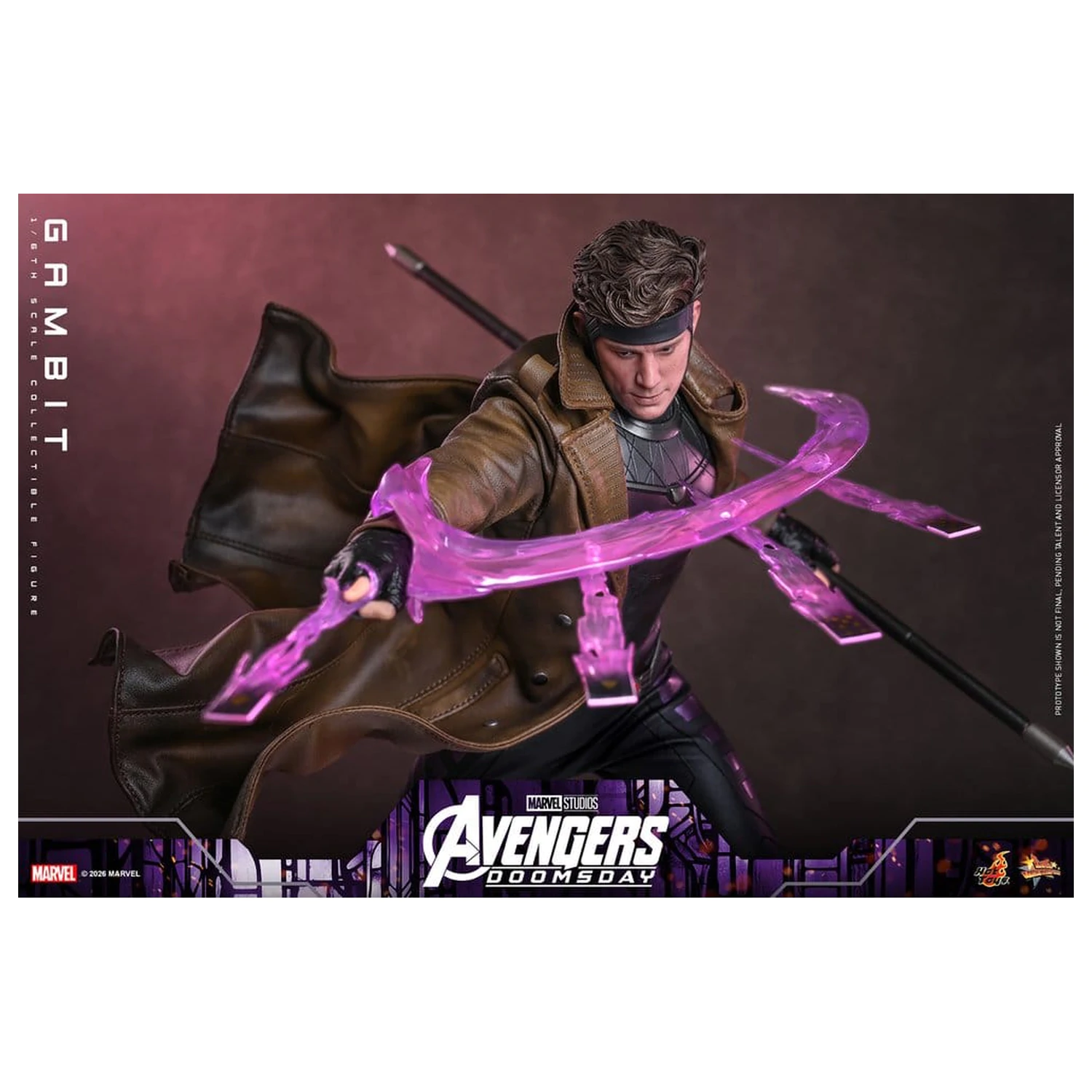 Avengers: Doomsday Movie Masterpiece figurka akcji 1/6 Gambit 31 cm zdjęcie produktu