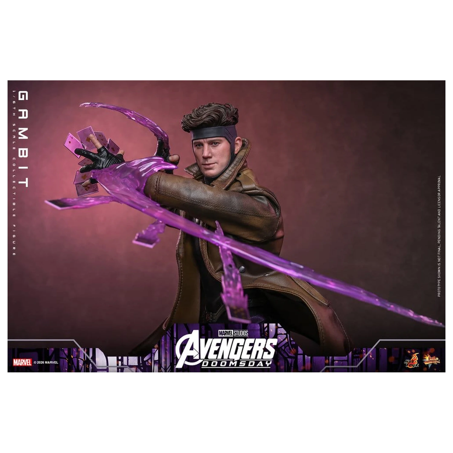 Avengers: Doomsday Movie Masterpiece figurka akcji 1/6 Gambit 31 cm zdjęcie produktu