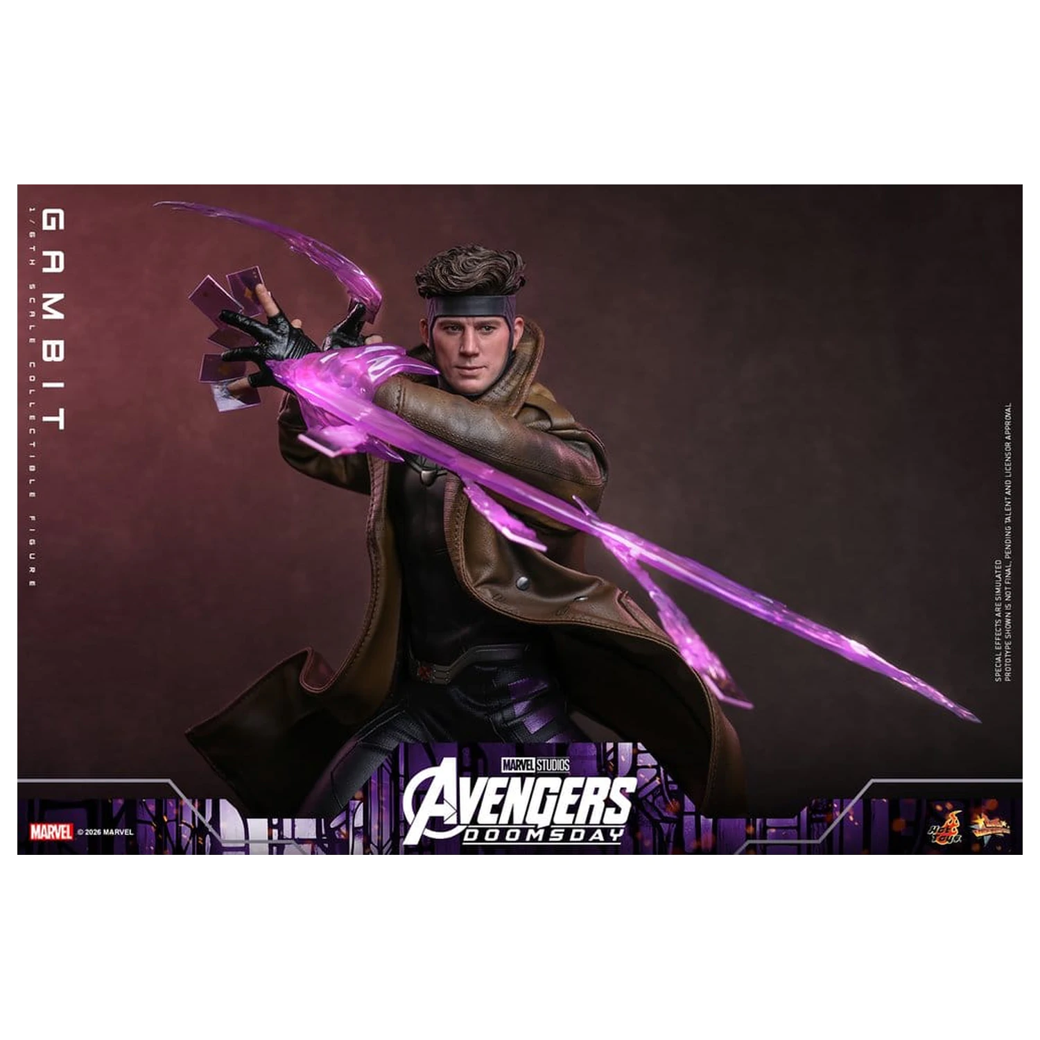 Avengers: Doomsday Movie Masterpiece figurka akcji 1/6 Gambit 31 cm zdjęcie produktu