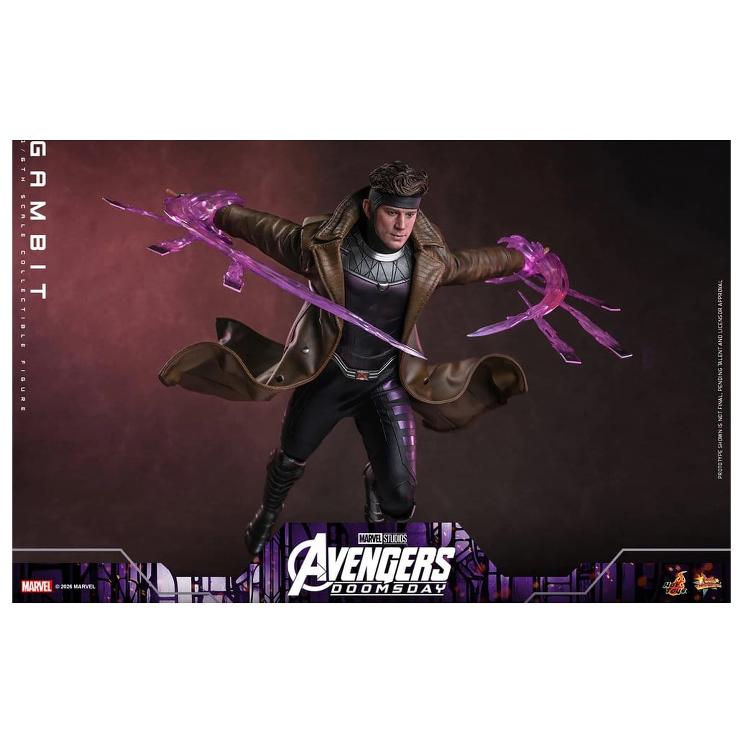 Avengers: Doomsday Movie Masterpiece figurka akcji 1/6 Gambit 31 cm zdjęcie produktu
