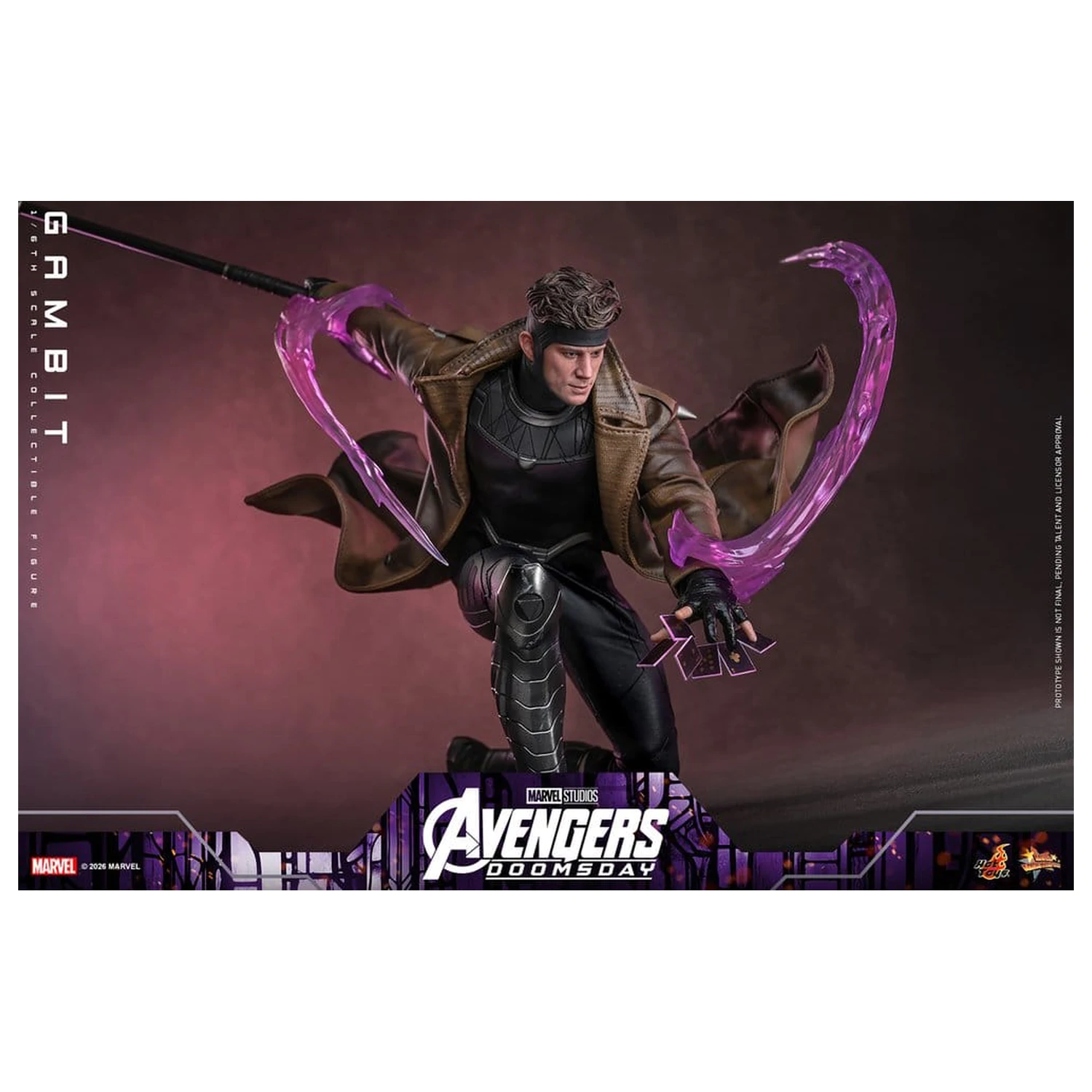 Avengers: Doomsday Movie Masterpiece figurka akcji 1/6 Gambit 31 cm zdjęcie produktu