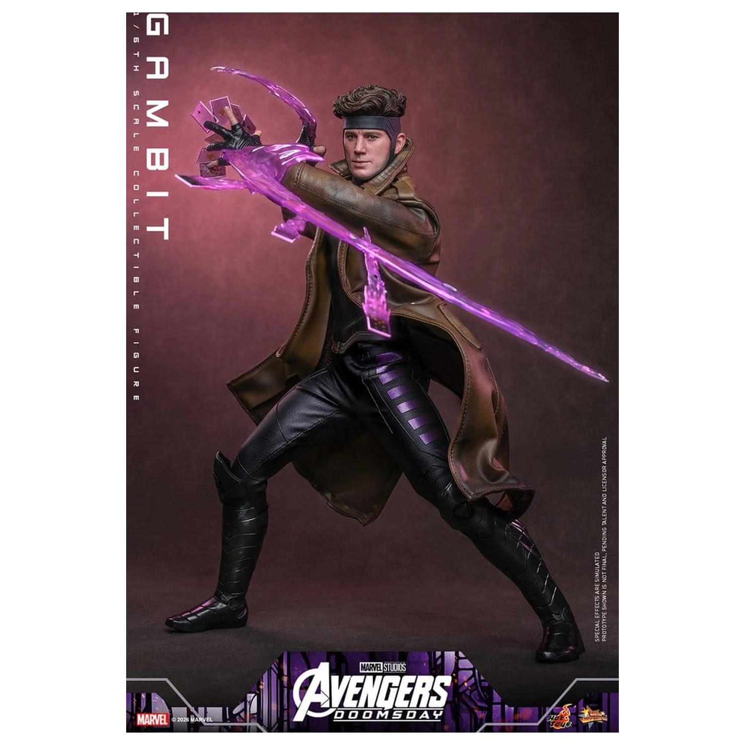 Avengers: Doomsday Movie Masterpiece figurka akcji 1/6 Gambit 31 cm zdjęcie produktu