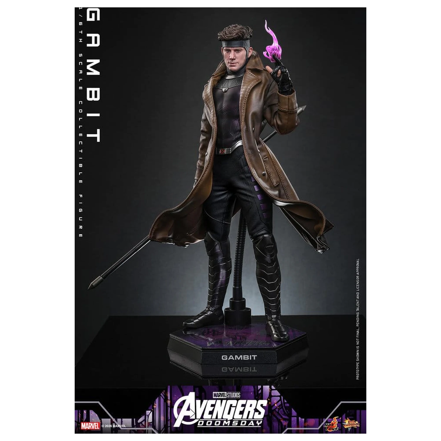 Avengers: Doomsday Movie Masterpiece figurka akcji 1/6 Gambit 31 cm zdjęcie produktu