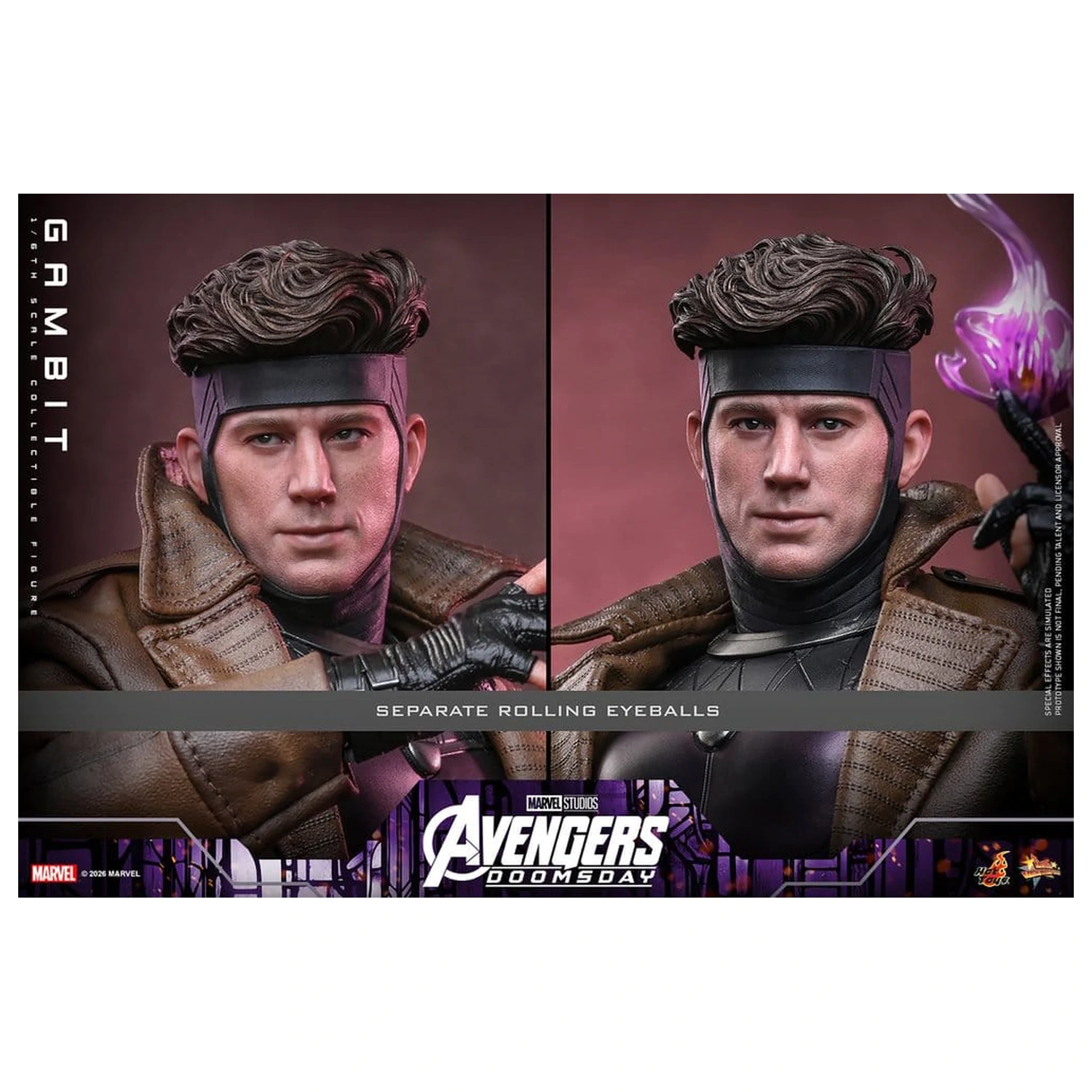 Avengers: Doomsday Movie Masterpiece figurka akcji 1/6 Gambit 31 cm zdjęcie produktu