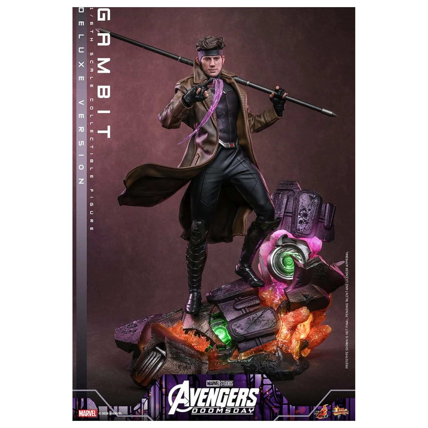 Avengers: Doomsday Movie Masterpiece figurka akcji 1/6 Gambit (Deluxe Version) 31 cm zdjęcie produktu
