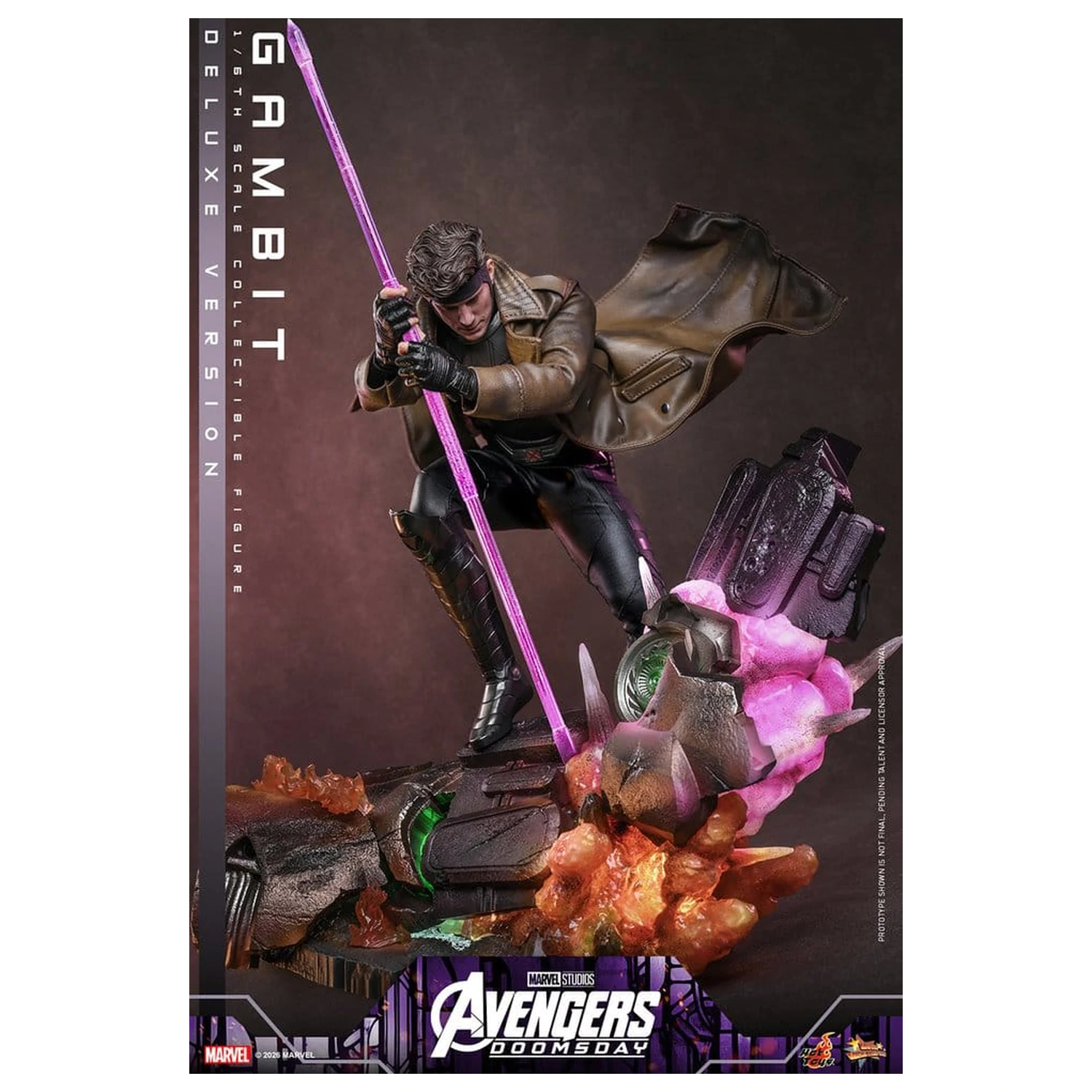 Avengers: Doomsday Movie Masterpiece figurka akcji 1/6 Gambit (Deluxe Version) 31 cm zdjęcie produktu