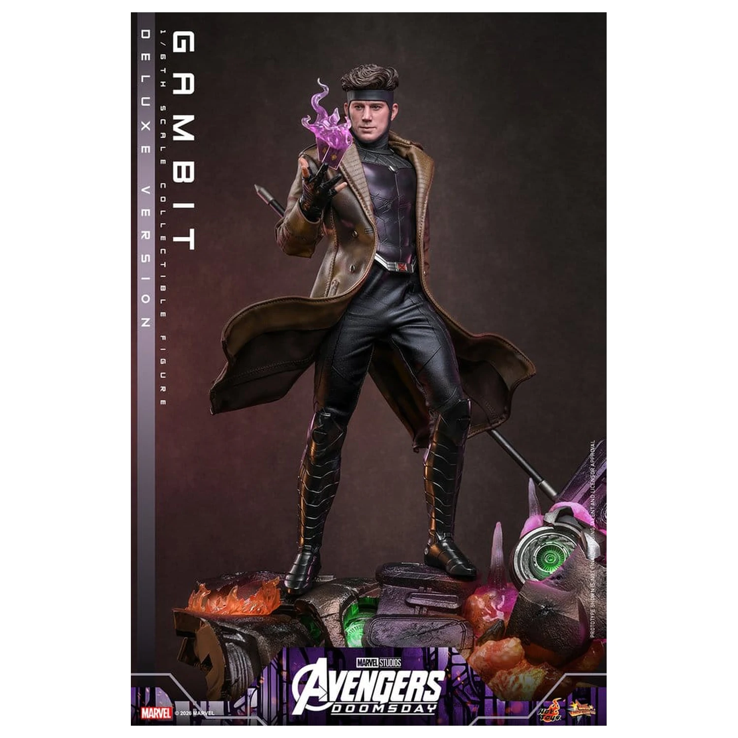 Avengers: Doomsday Movie Masterpiece figurka akcji 1/6 Gambit (Deluxe Version) 31 cm zdjęcie produktu
