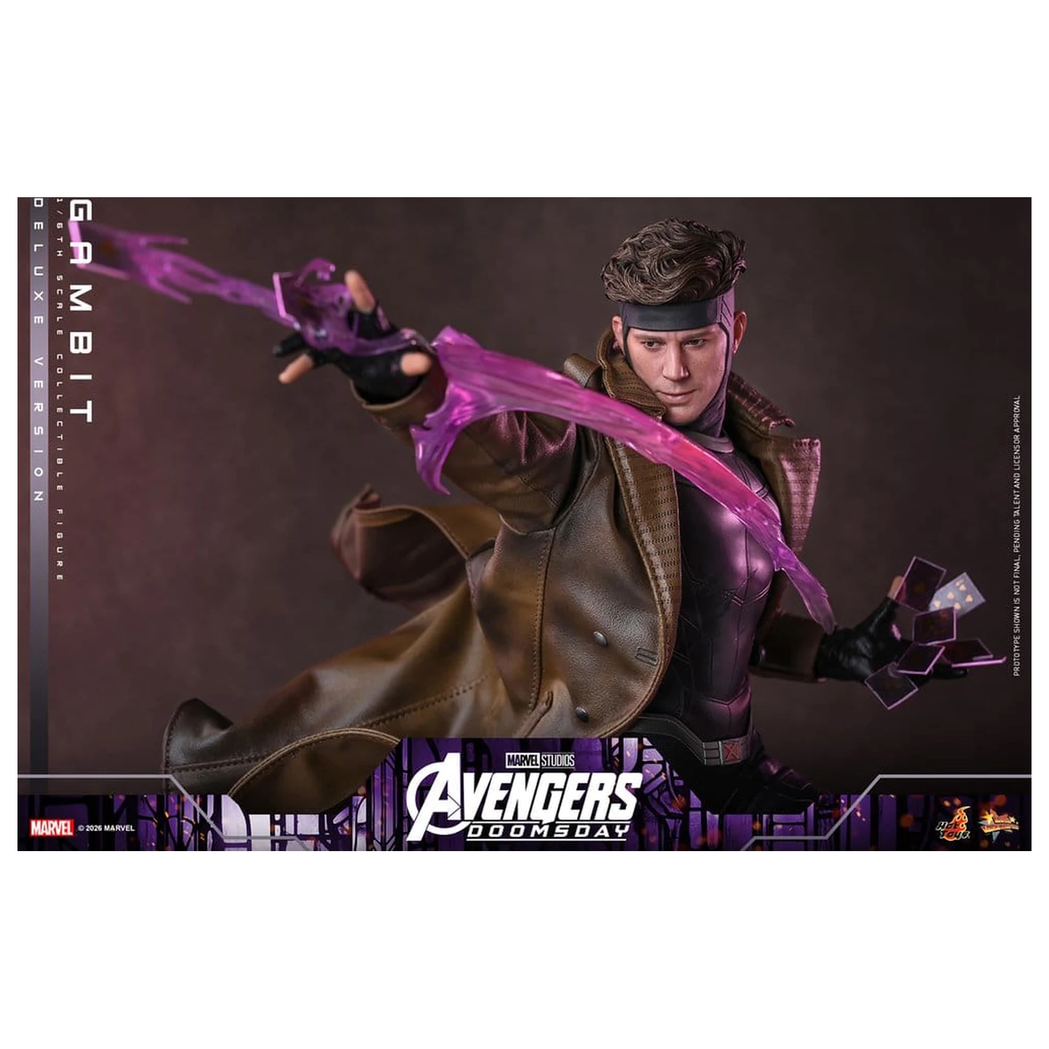 Avengers: Doomsday Movie Masterpiece figurka akcji 1/6 Gambit (Deluxe Version) 31 cm zdjęcie produktu