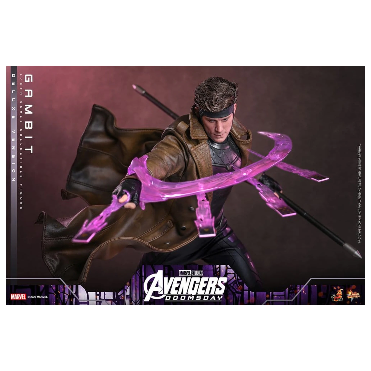 Avengers: Doomsday Movie Masterpiece figurka akcji 1/6 Gambit (Deluxe Version) 31 cm zdjęcie produktu