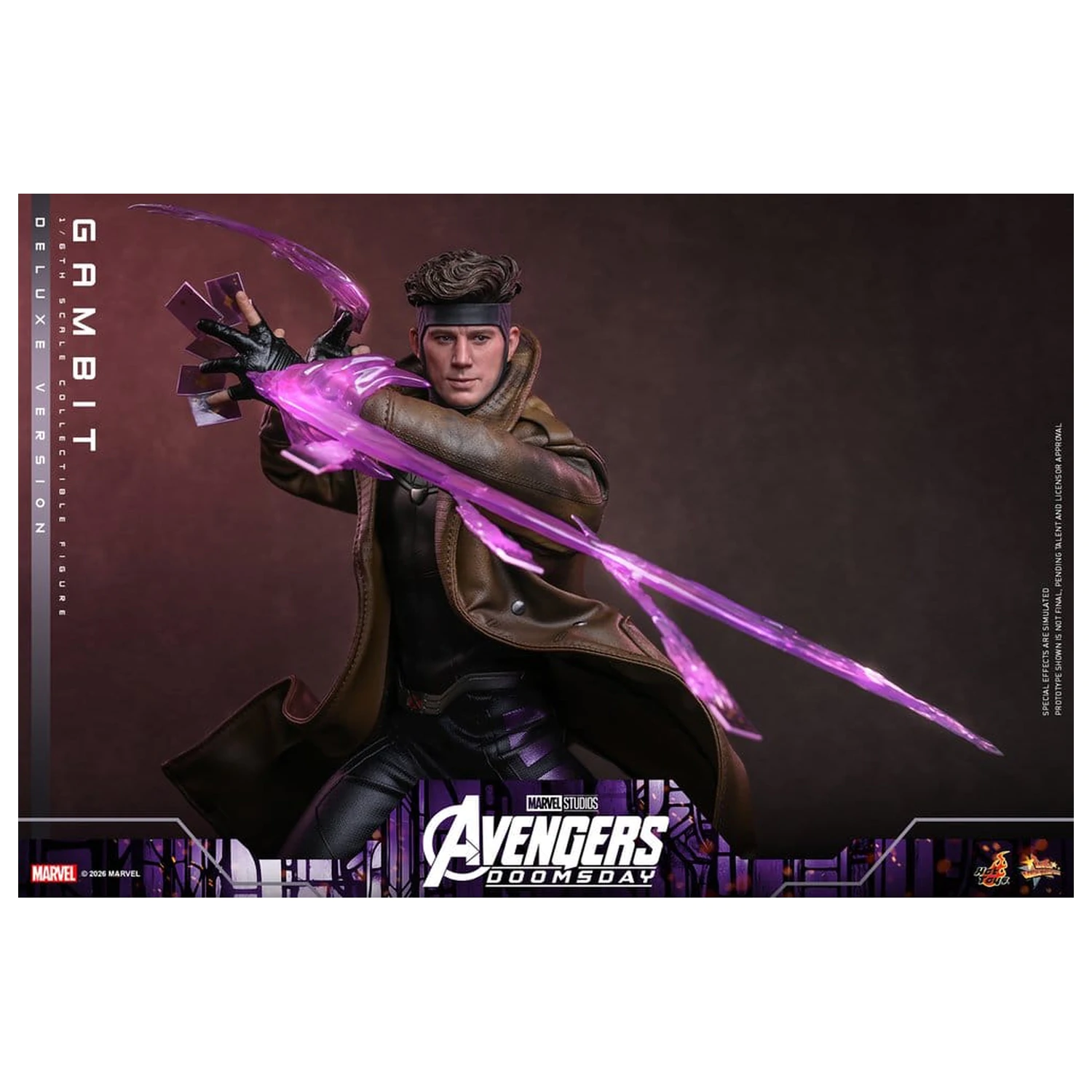 Avengers: Doomsday Movie Masterpiece figurka akcji 1/6 Gambit (Deluxe Version) 31 cm zdjęcie produktu