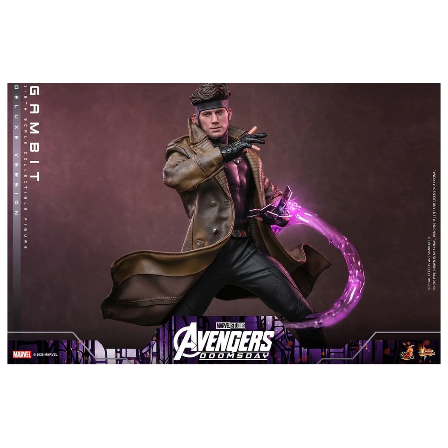 Avengers: Doomsday Movie Masterpiece figurka akcji 1/6 Gambit (Deluxe Version) 31 cm zdjęcie produktu
