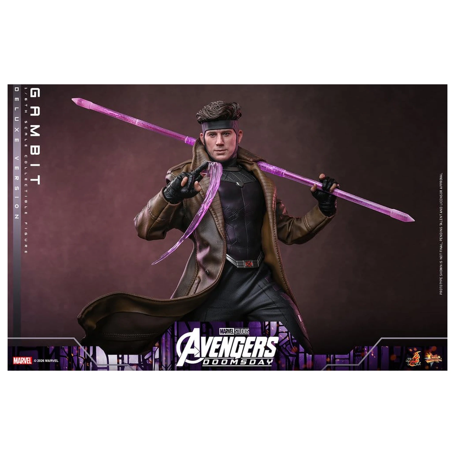 Avengers: Doomsday Movie Masterpiece figurka akcji 1/6 Gambit (Deluxe Version) 31 cm zdjęcie produktu