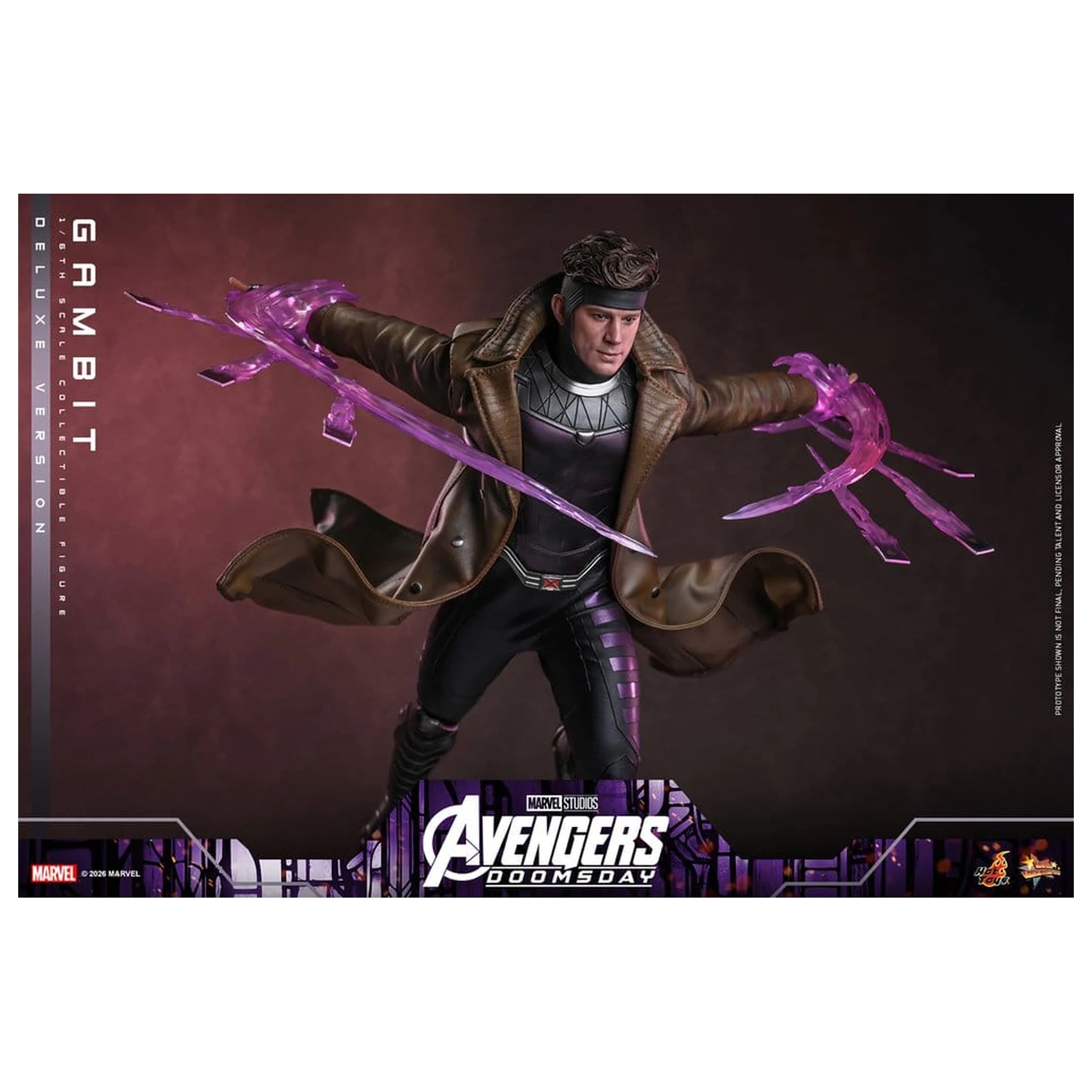 Avengers: Doomsday Movie Masterpiece figurka akcji 1/6 Gambit (Deluxe Version) 31 cm zdjęcie produktu
