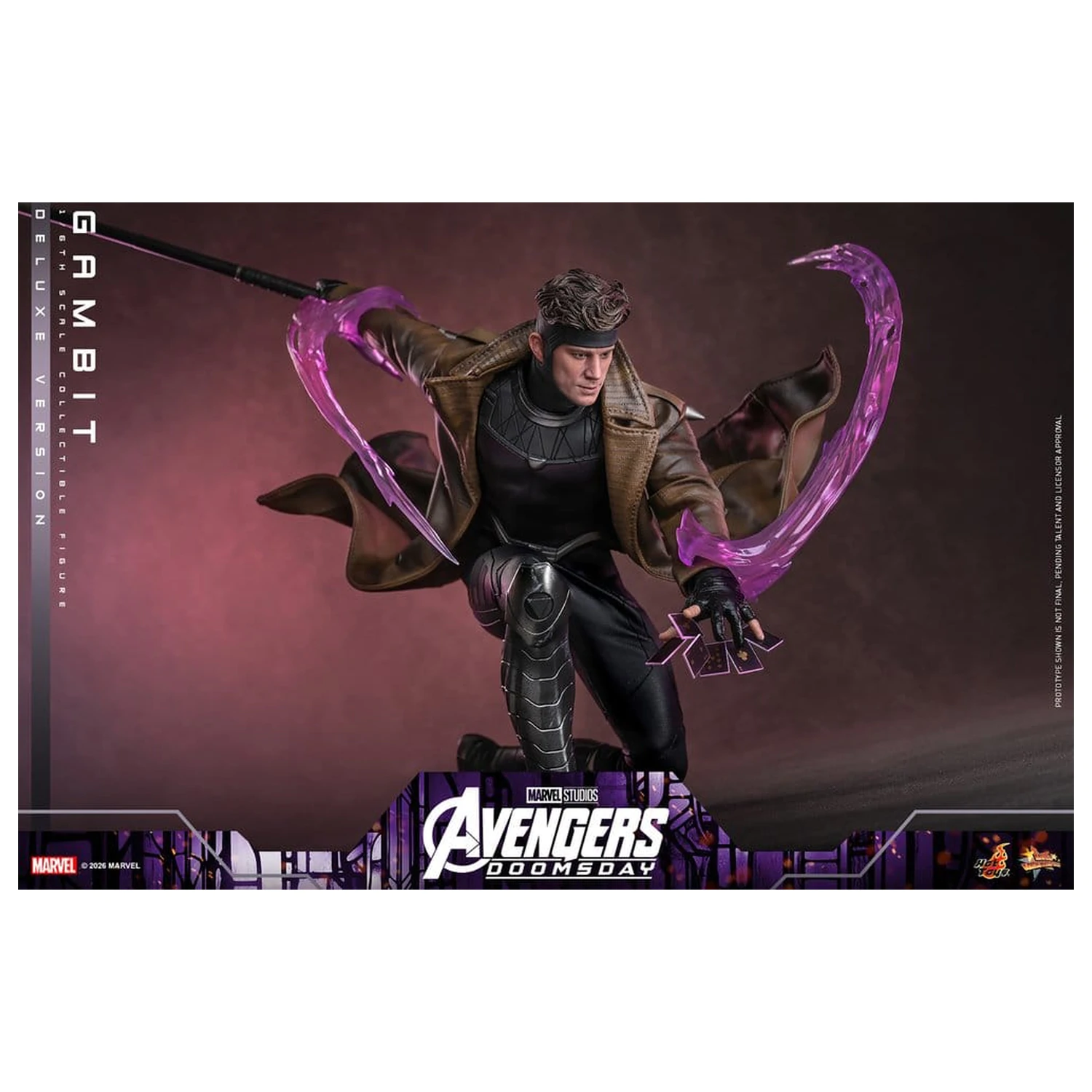 Avengers: Doomsday Movie Masterpiece figurka akcji 1/6 Gambit (Deluxe Version) 31 cm zdjęcie produktu