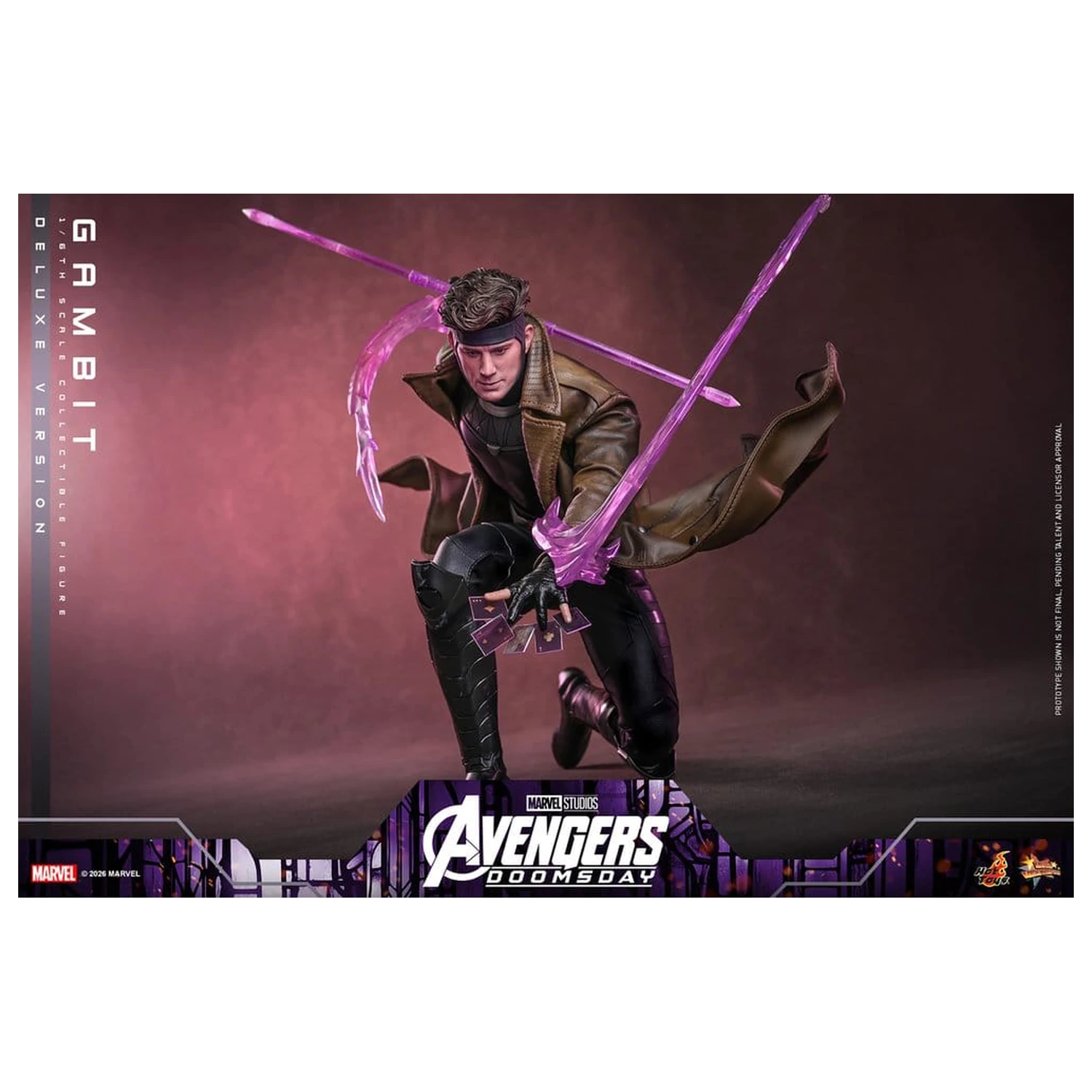 Avengers: Doomsday Movie Masterpiece figurka akcji 1/6 Gambit (Deluxe Version) 31 cm zdjęcie produktu