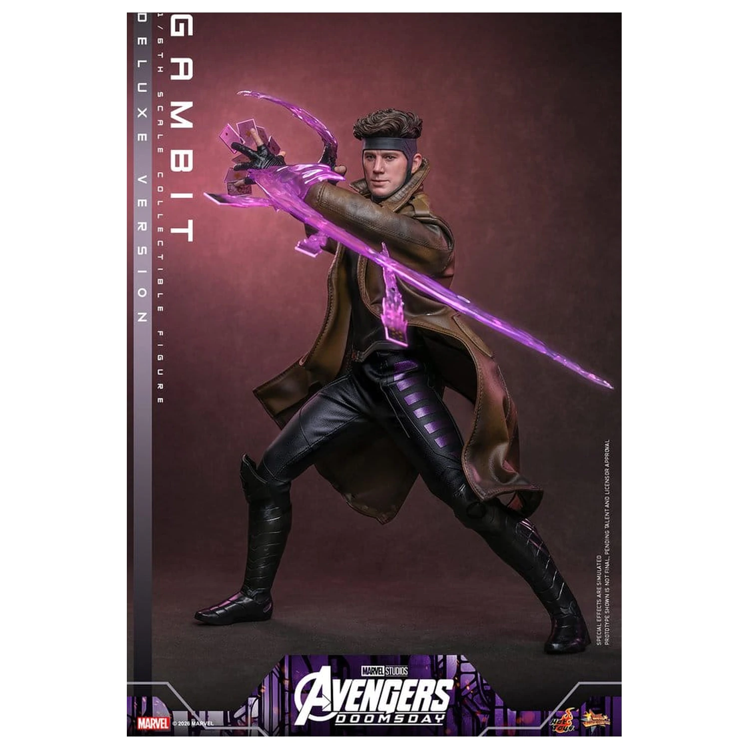 Avengers: Doomsday Movie Masterpiece figurka akcji 1/6 Gambit (Deluxe Version) 31 cm zdjęcie produktu