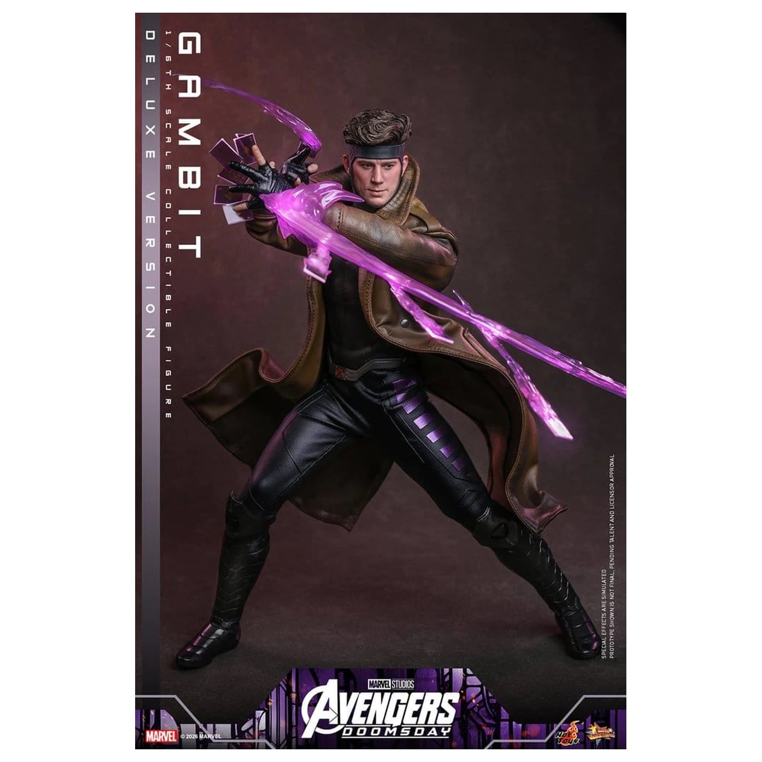 Avengers: Doomsday Movie Masterpiece figurka akcji 1/6 Gambit (Deluxe Version) 31 cm zdjęcie produktu