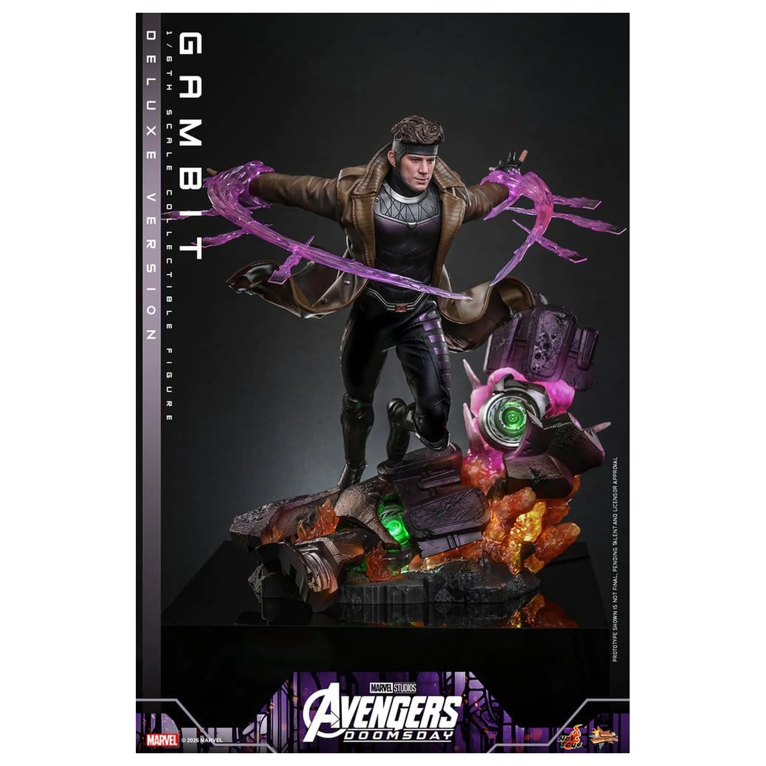 Avengers: Doomsday Movie Masterpiece figurka akcji 1/6 Gambit (Deluxe Version) 31 cm zdjęcie produktu