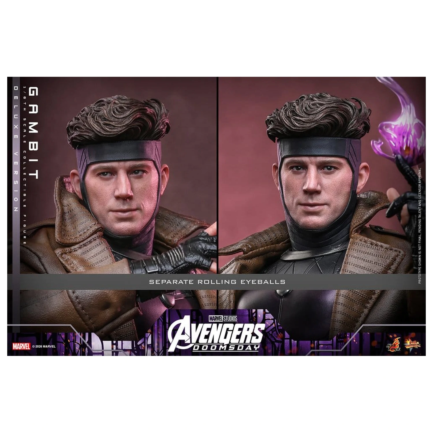 Avengers: Doomsday Movie Masterpiece figurka akcji 1/6 Gambit (Deluxe Version) 31 cm zdjęcie produktu