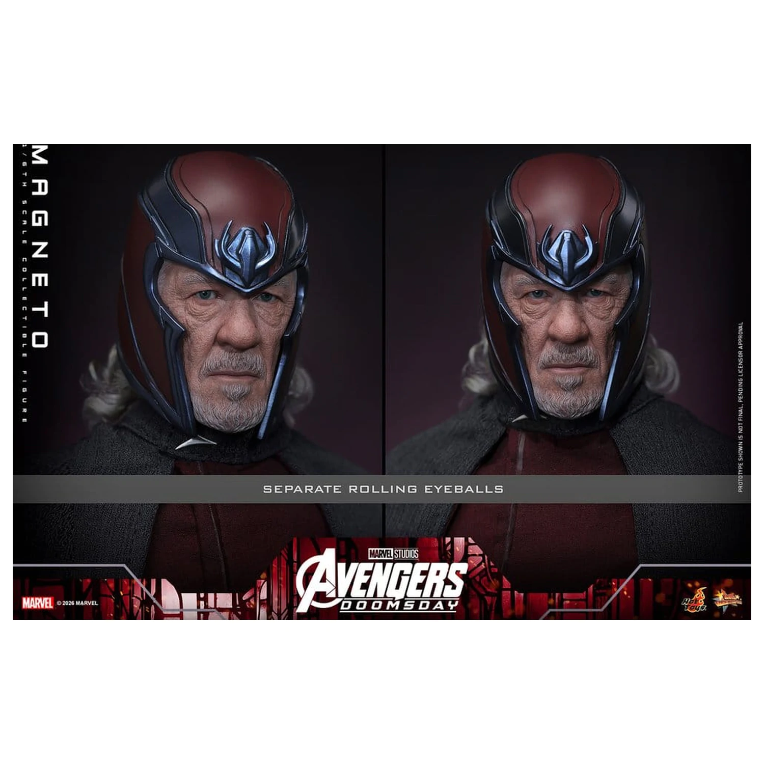 Avengers: Doomsday Movie Masterpiece figurka akcji 1/6 Magneto 30 cm zdjęcie produktu