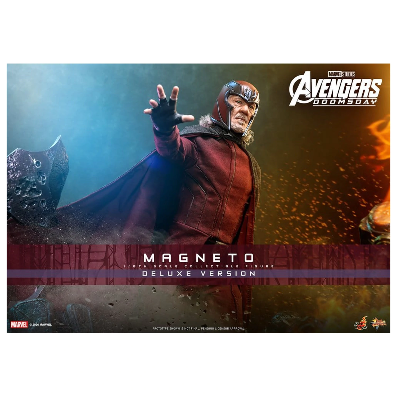 Avengers: Doomsday Movie Masterpiece figurka akcji 1/6 Magneto (wersja Deluxe) 30 cm zdjęcie produktu